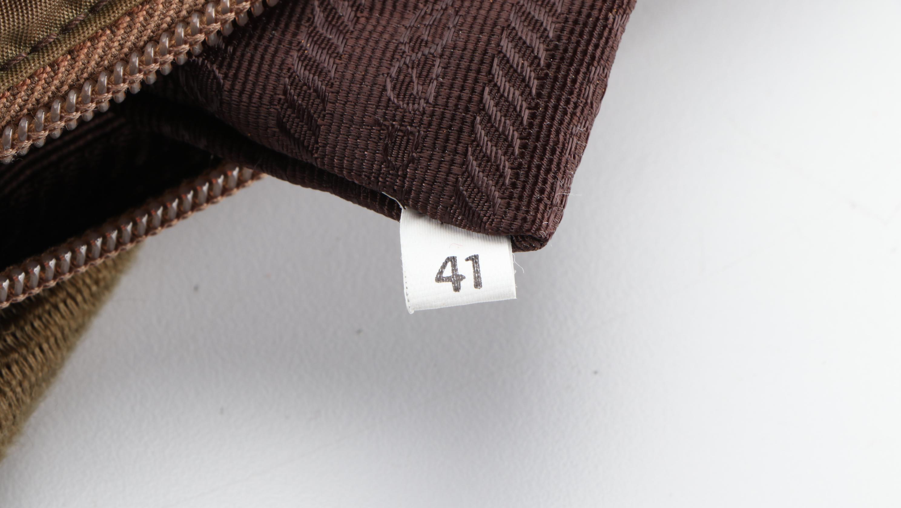 Prada Handbag in Green Nylon with Padlock and Keys