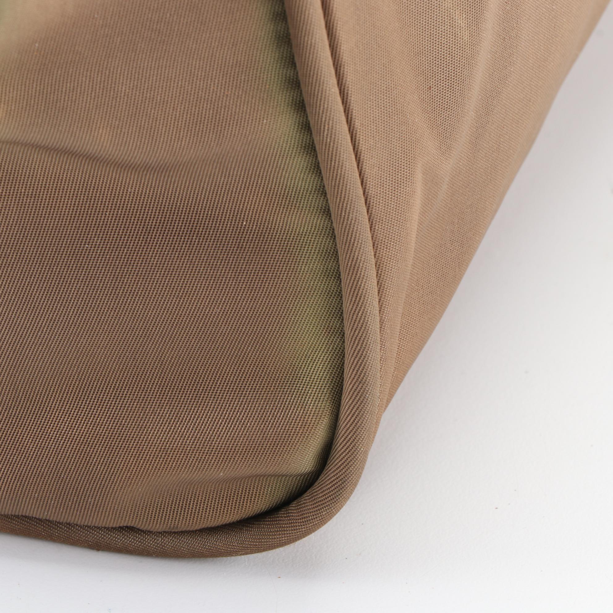 Prada Handbag in Green Nylon with Padlock and Keys