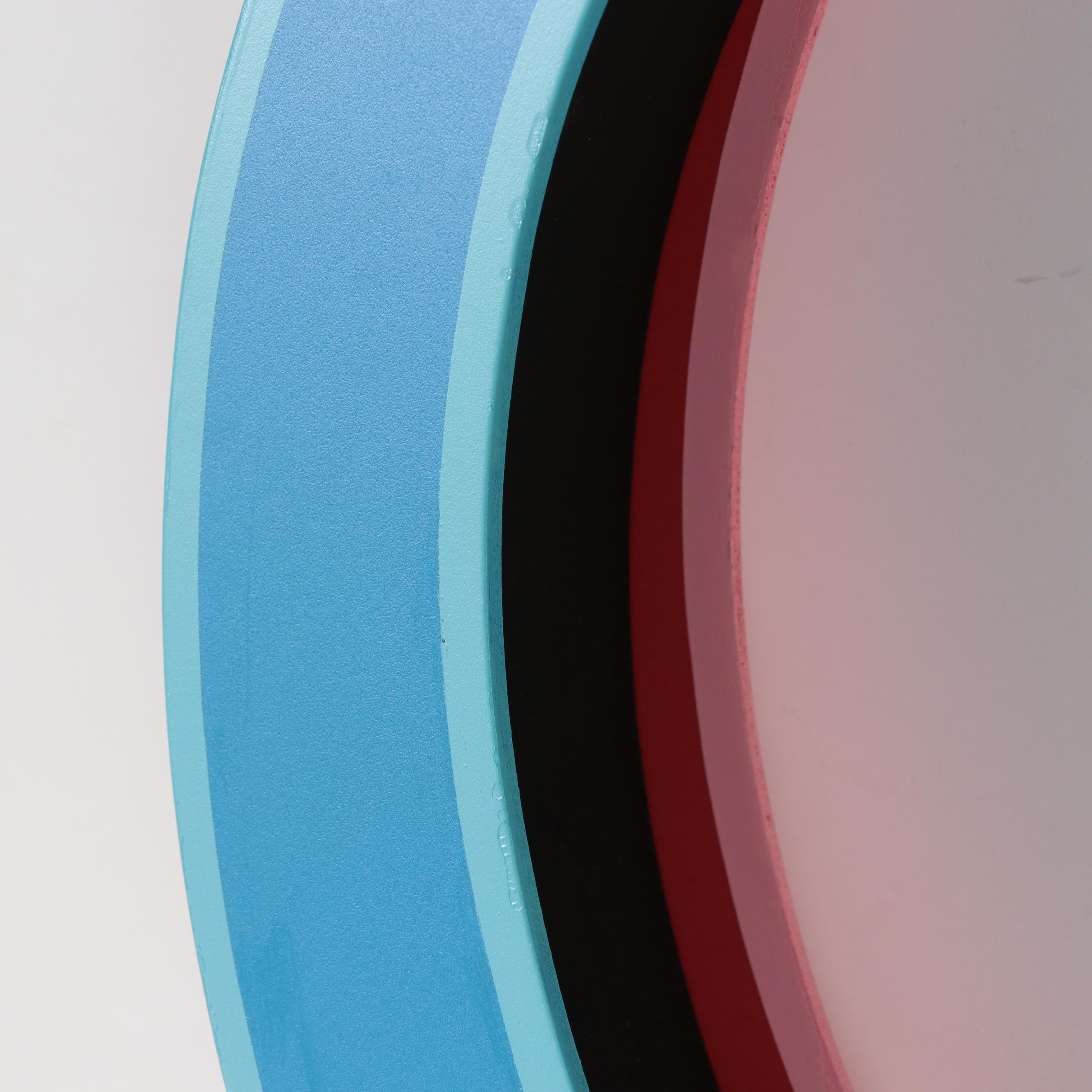 Clifford Singer Acrylic Painted Wood Sculpture "Jupiter," 1991