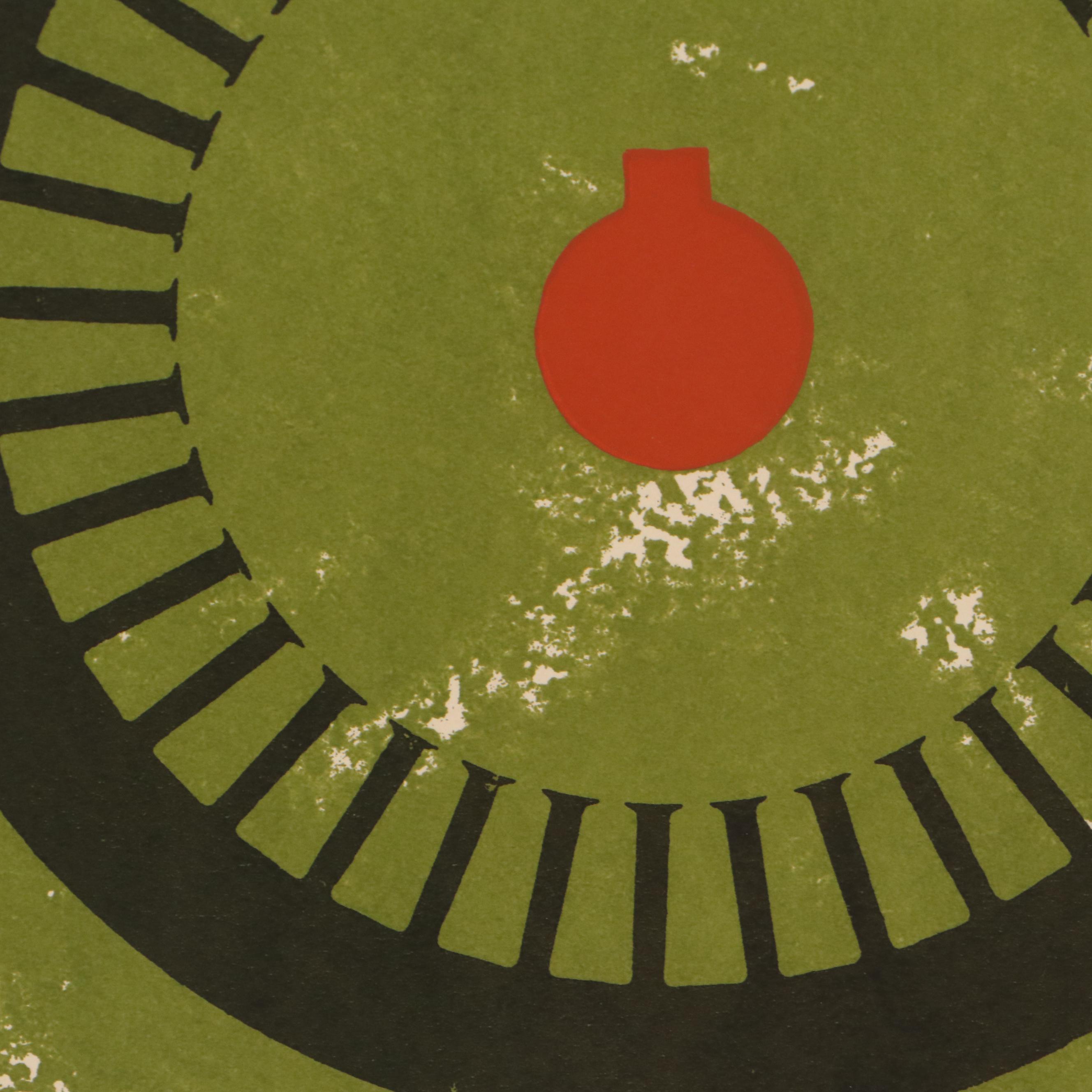 Seena Donneson Color Lithograph "Odysseus," 1970