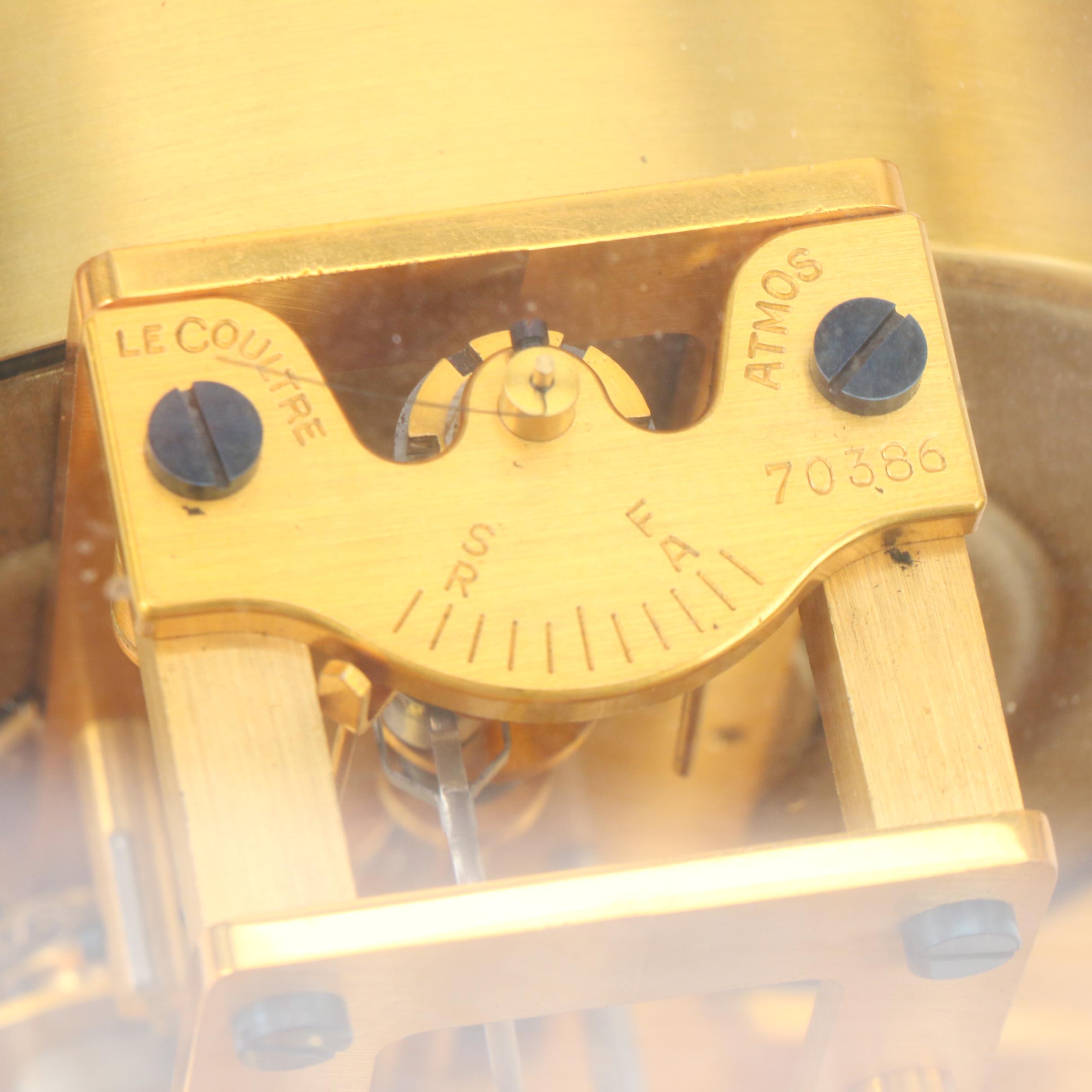 Jaeger-LeCoultre "Atmos" Self-Winding Perpetual Motion Mantel Clock