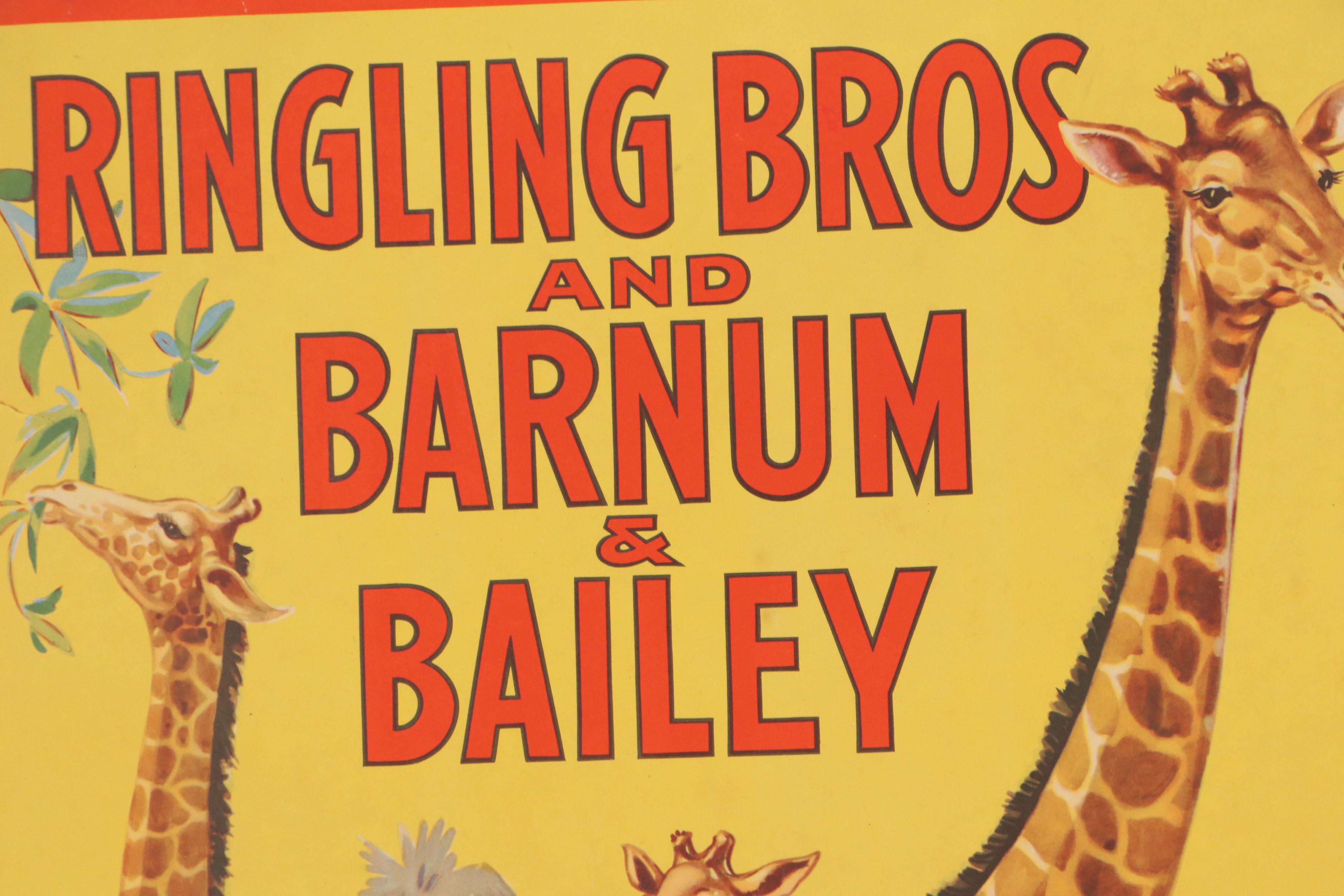 Ringling Bros. and Barnum & Bailey Circus Poster, 1944, and More