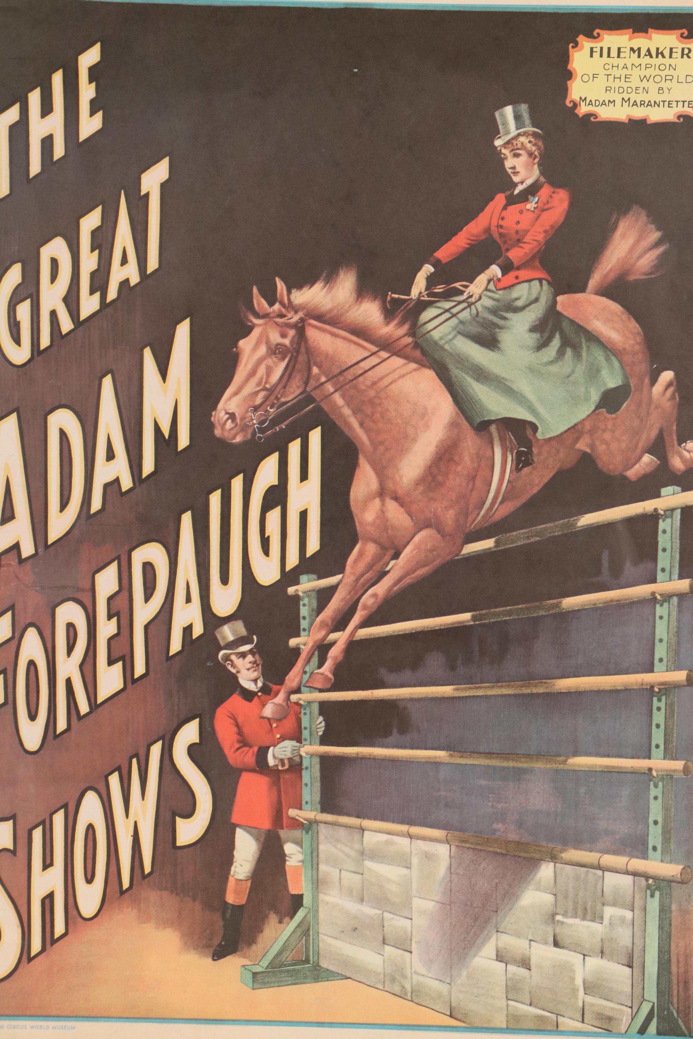 Ringling Bros. and Barnum & Bailey Circus Poster, 1944, and More
