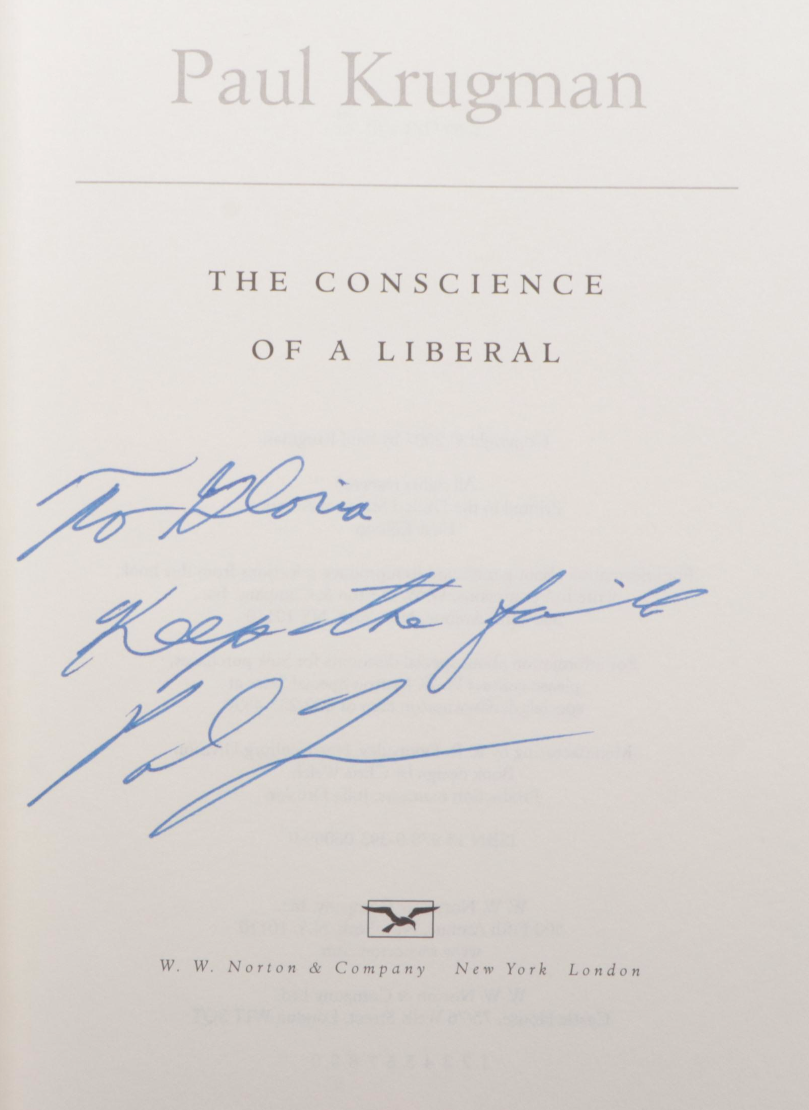 Signed First Edition "A Fighting Chance" by Elizabeth Warren and More