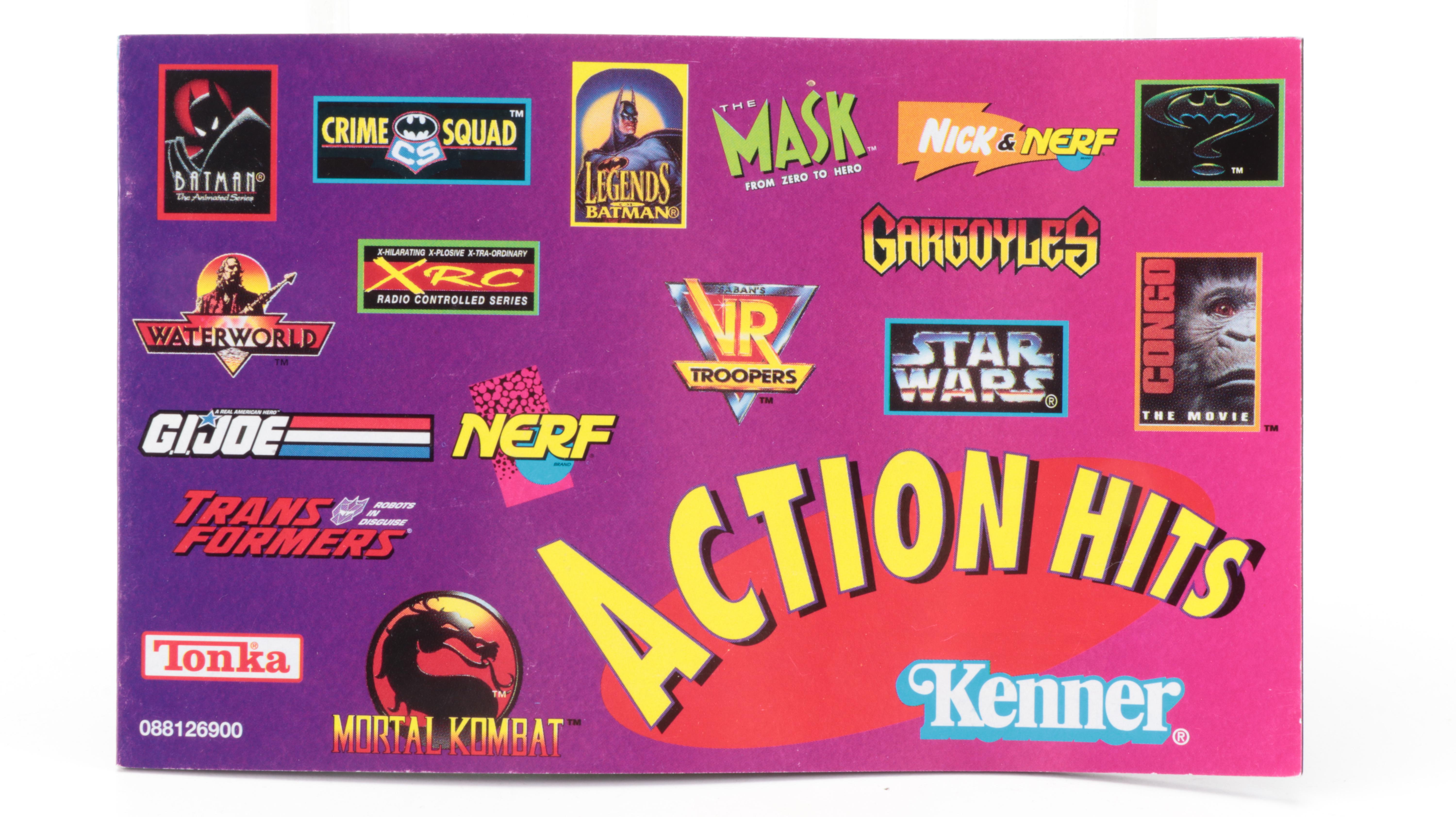 Kenner Batplane with DC Comics Robin and Superman Action Figures, More