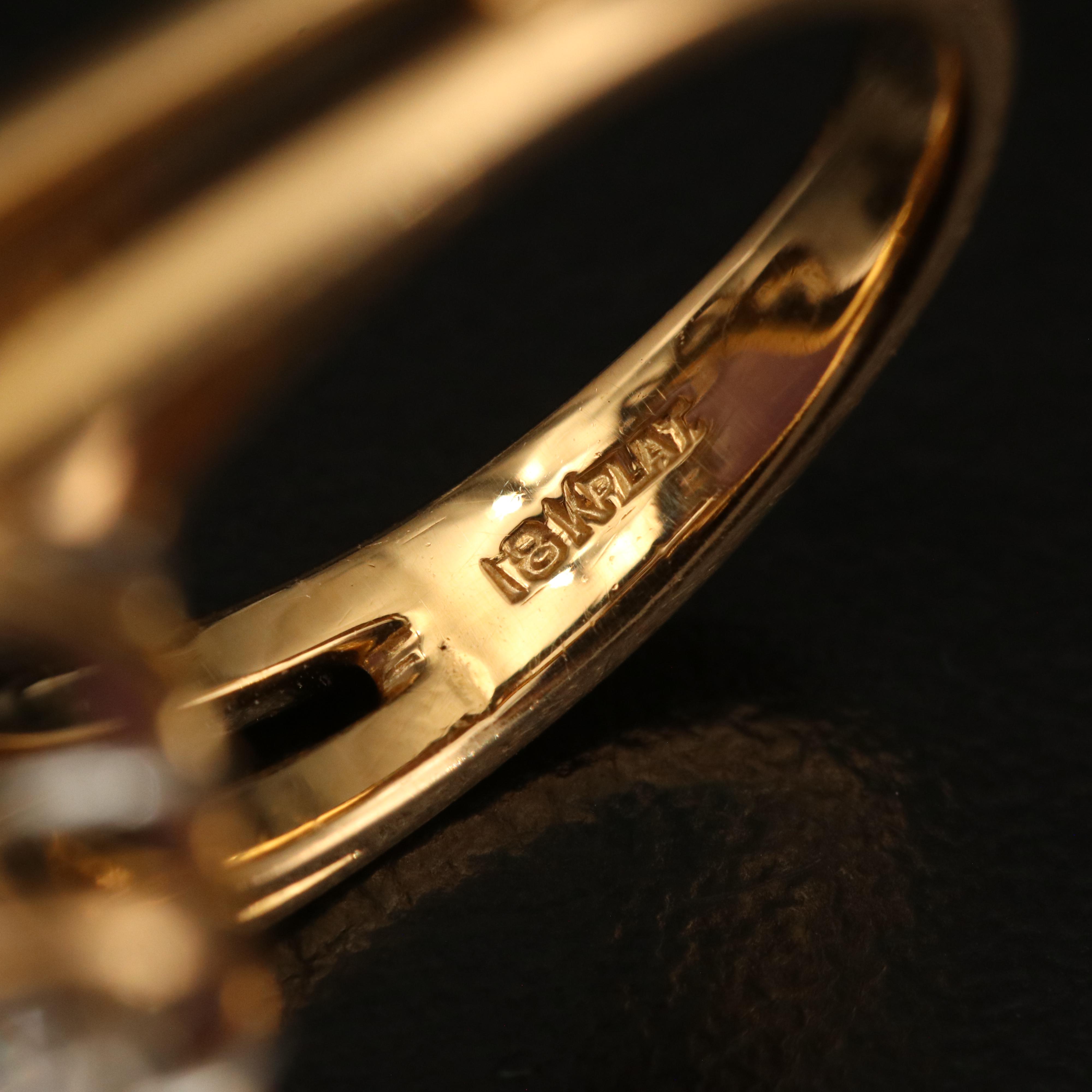 18K and Platinum Jadeite and 1.30 CTW Diamond Sunburst Halo Ring