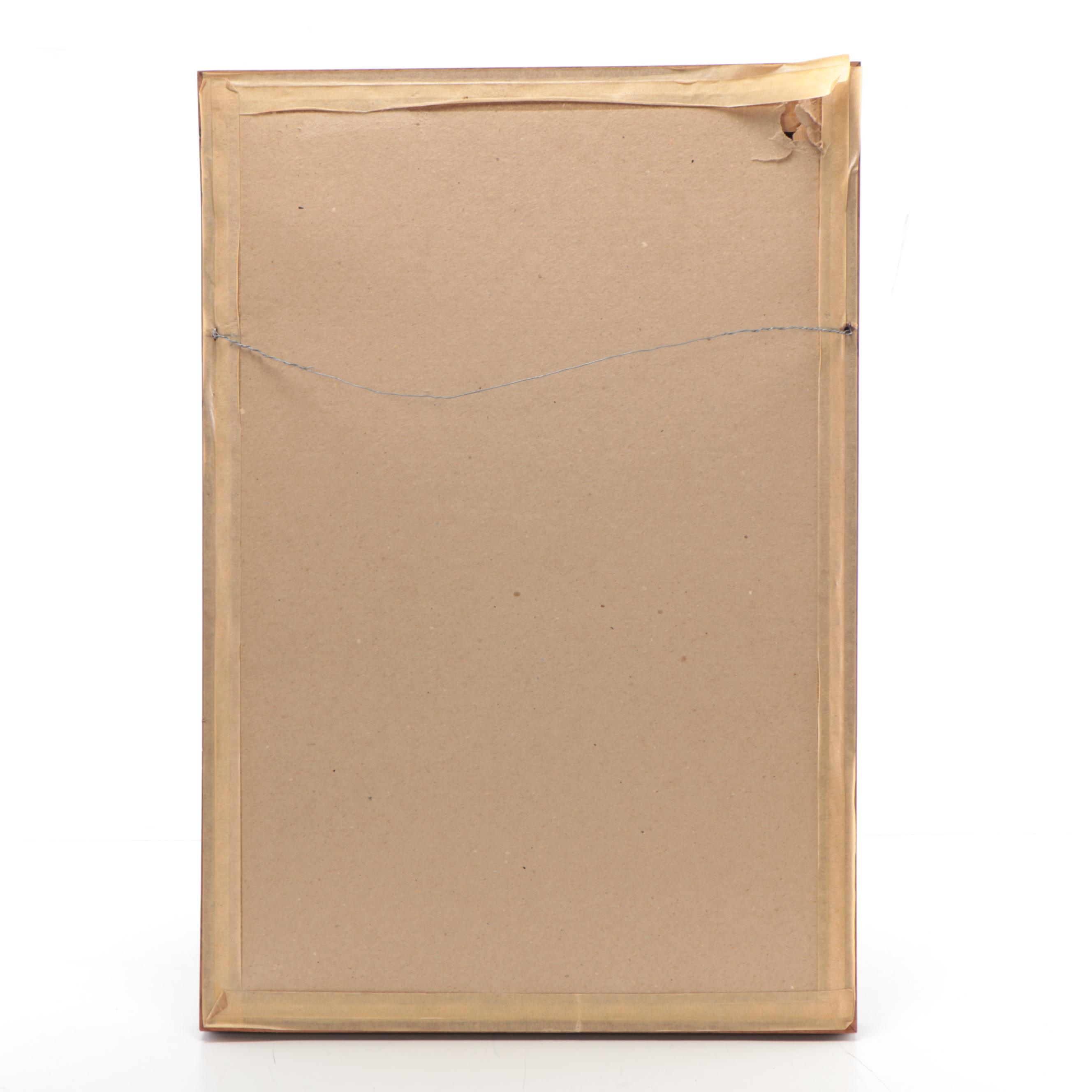 Claude Dambreville Haitian Oil Painting