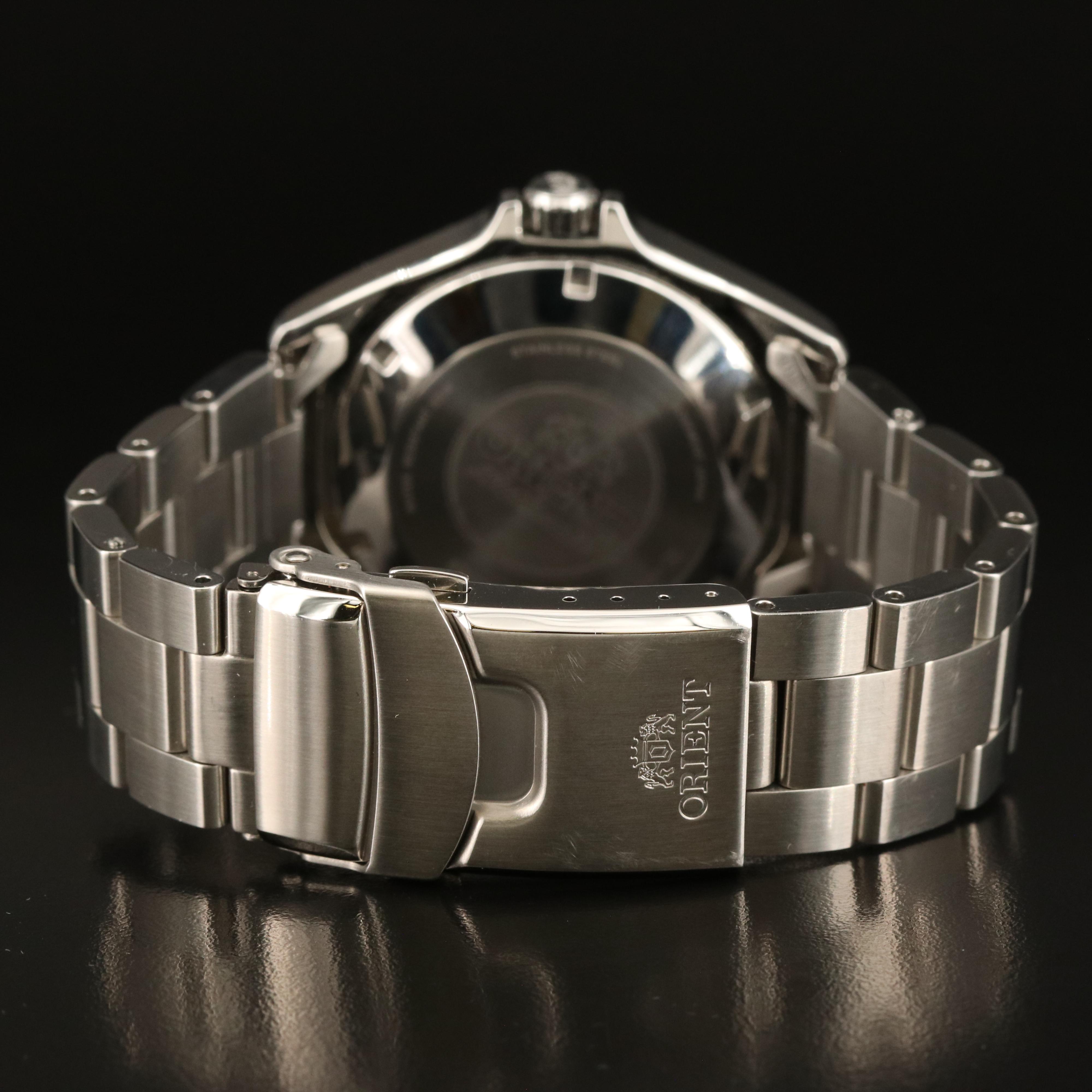 Orient Mako II Stainless Steel Dive Watch