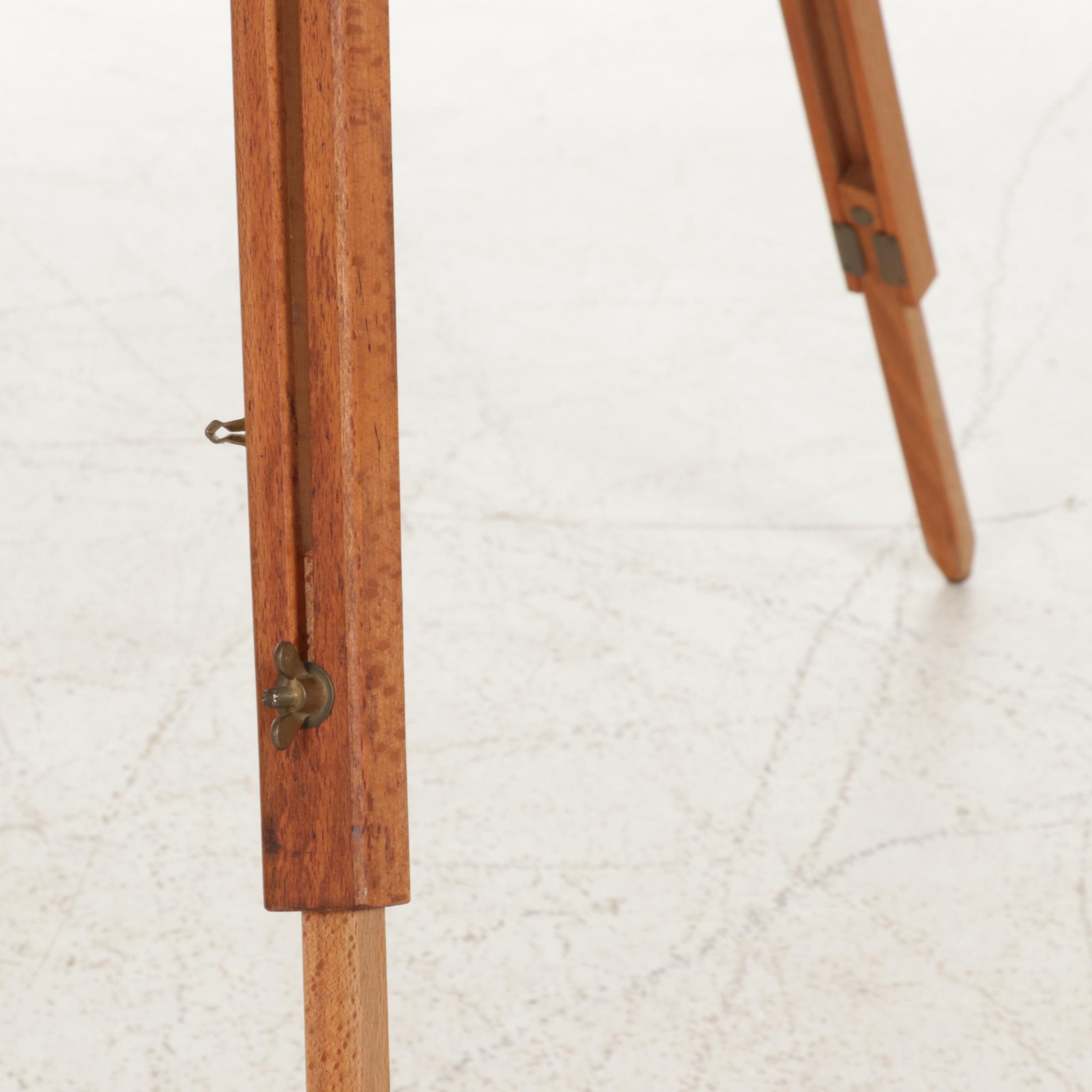 Grumbacher French Portable Plein Air Artist Easel, 1960s