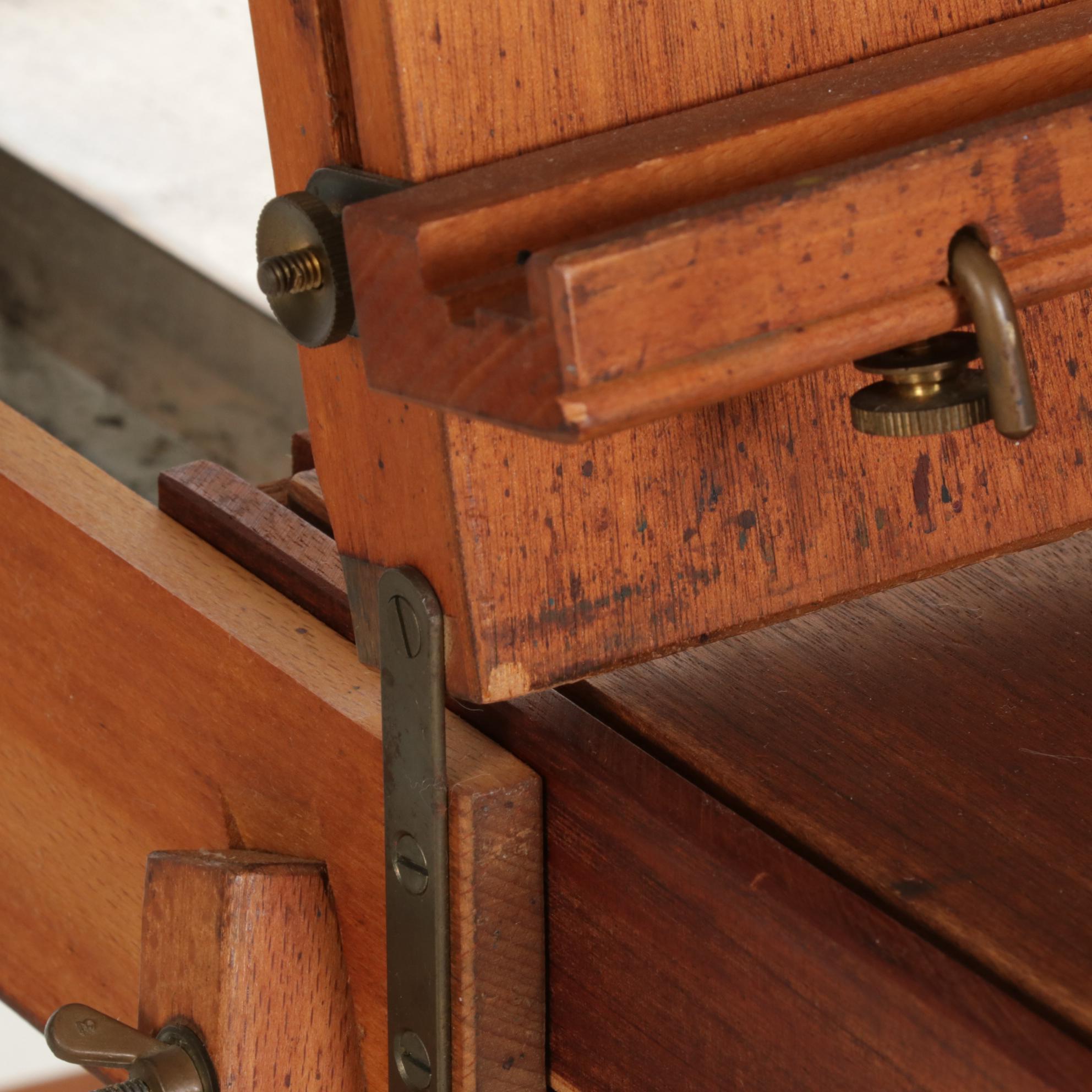 Grumbacher French Portable Plein Air Artist Easel, 1960s