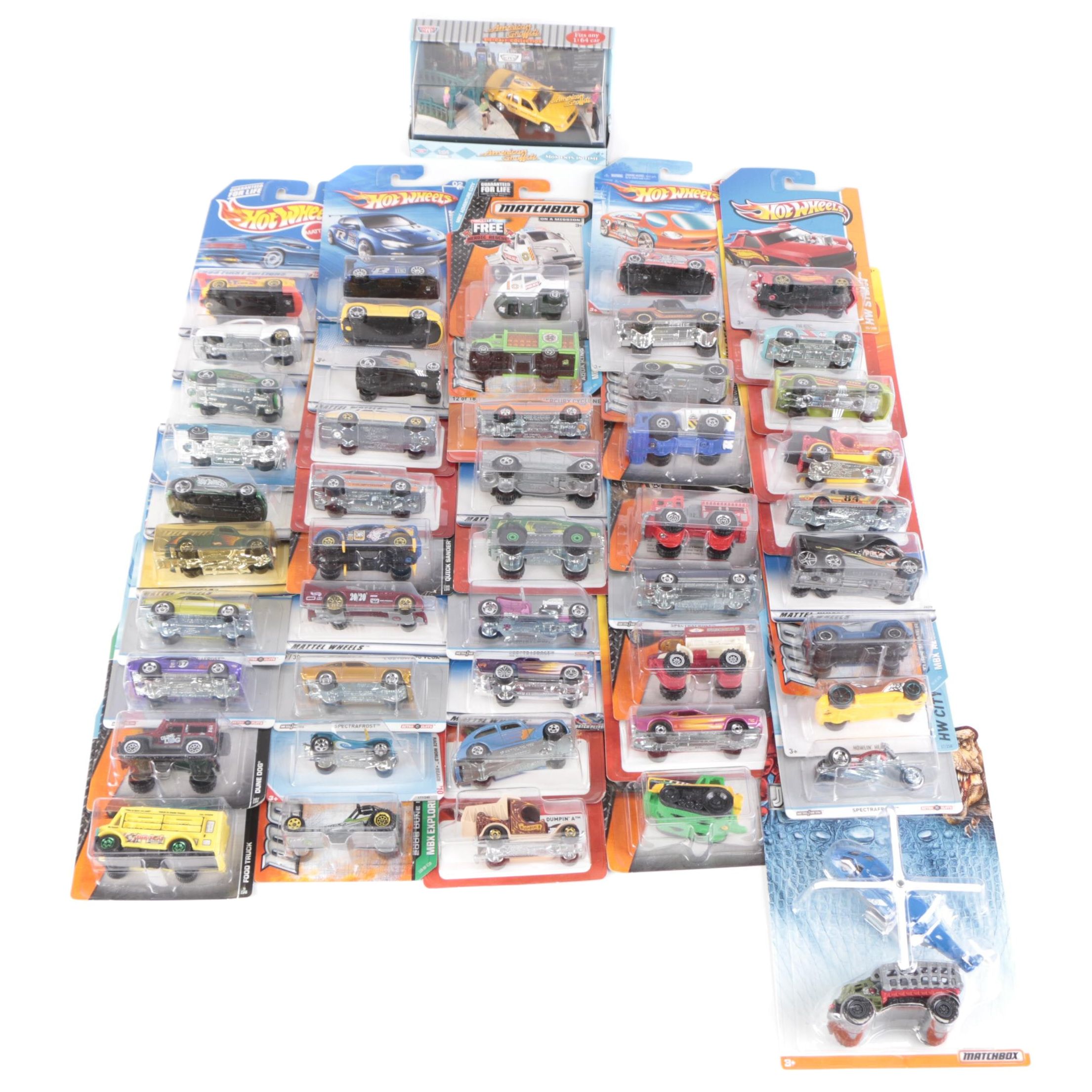 Mattel Hot Wheels, Matchbox and MotorMax Diecast Cars