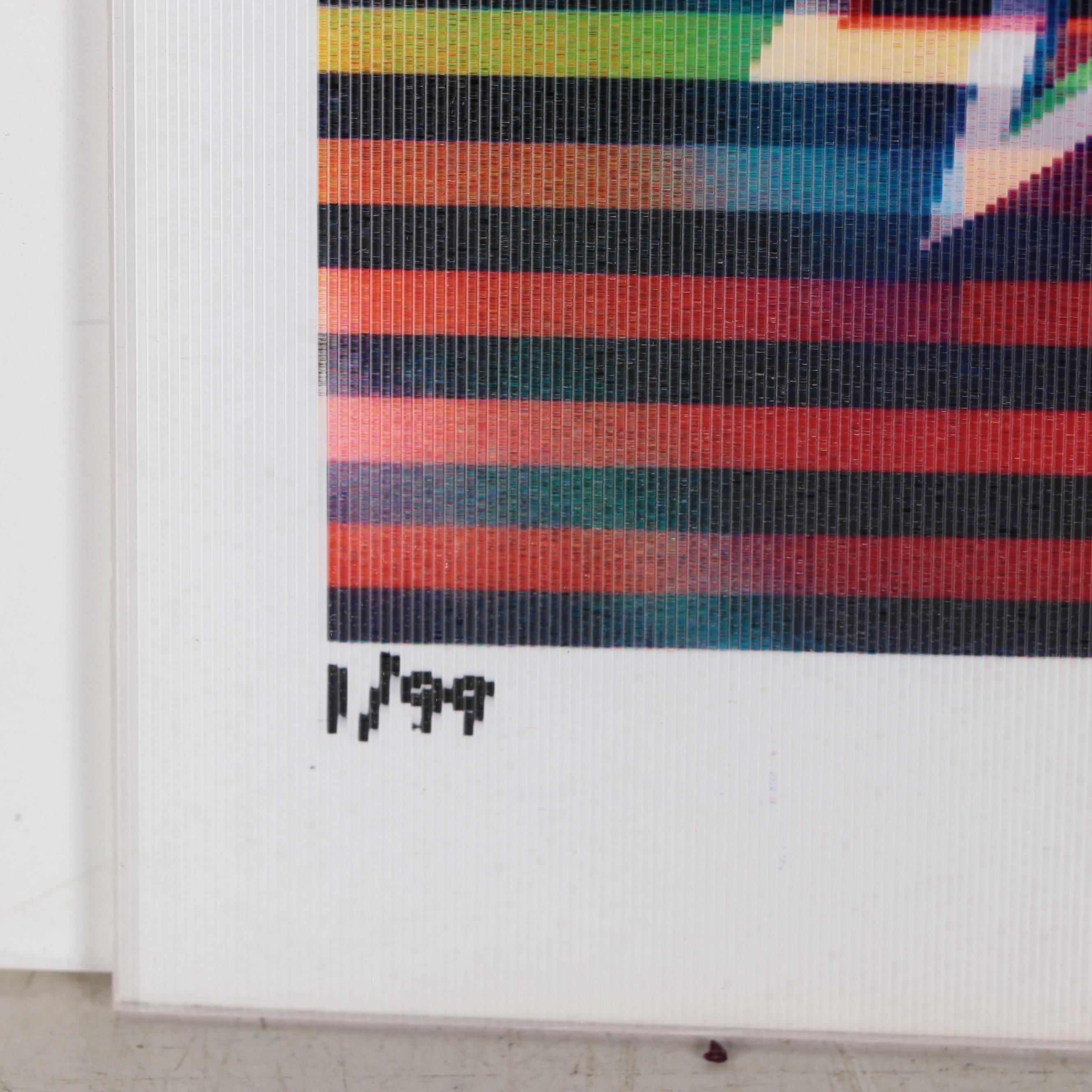 Yaacov Agam Agamograph "Star of David"