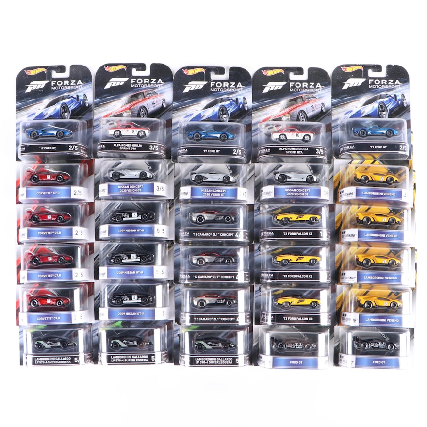 Hot Wheels Forza Motorsport and Other Diecast Model Vehicles