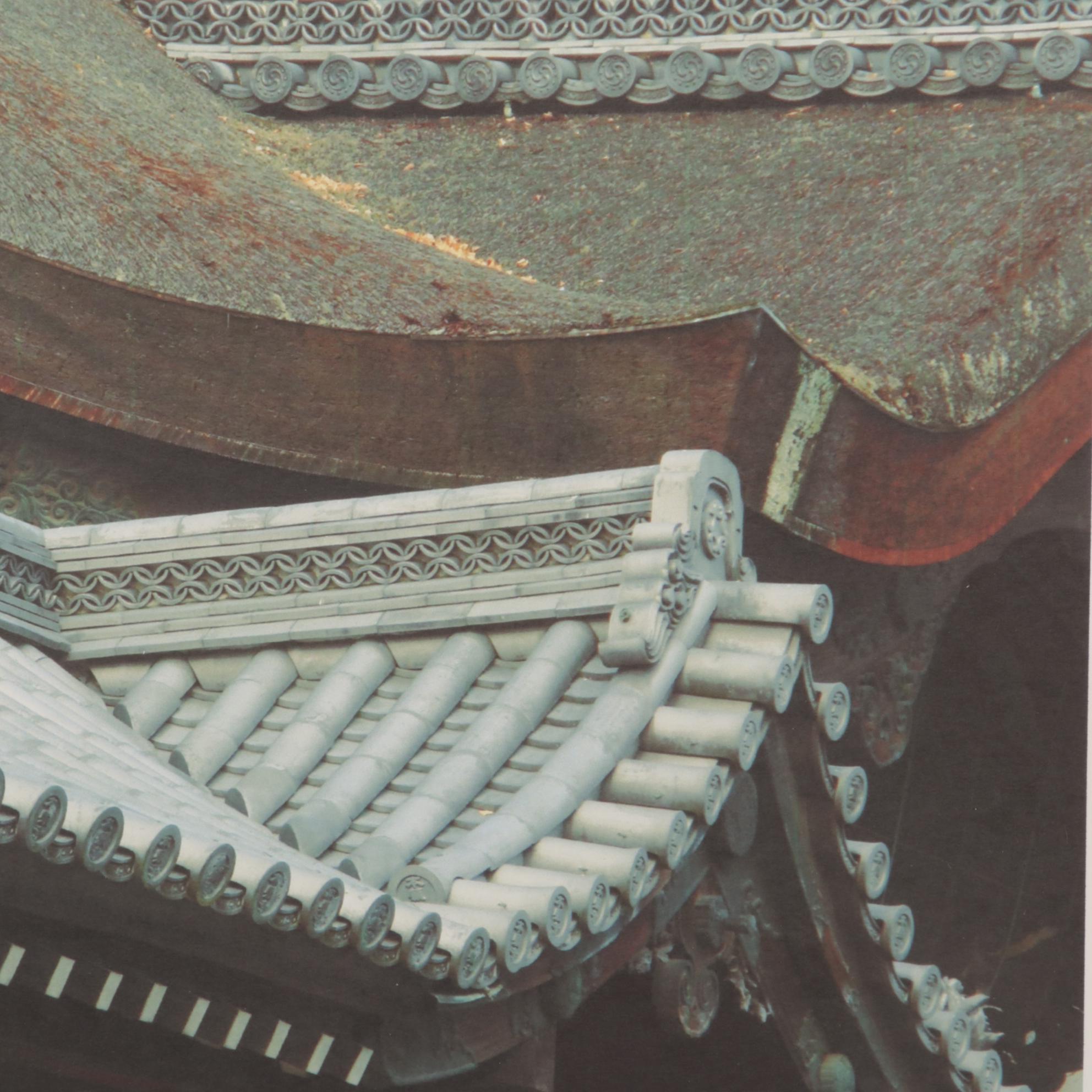 Charles Battaglini Digital Prints of Chinese Architectural Details, 21st Century