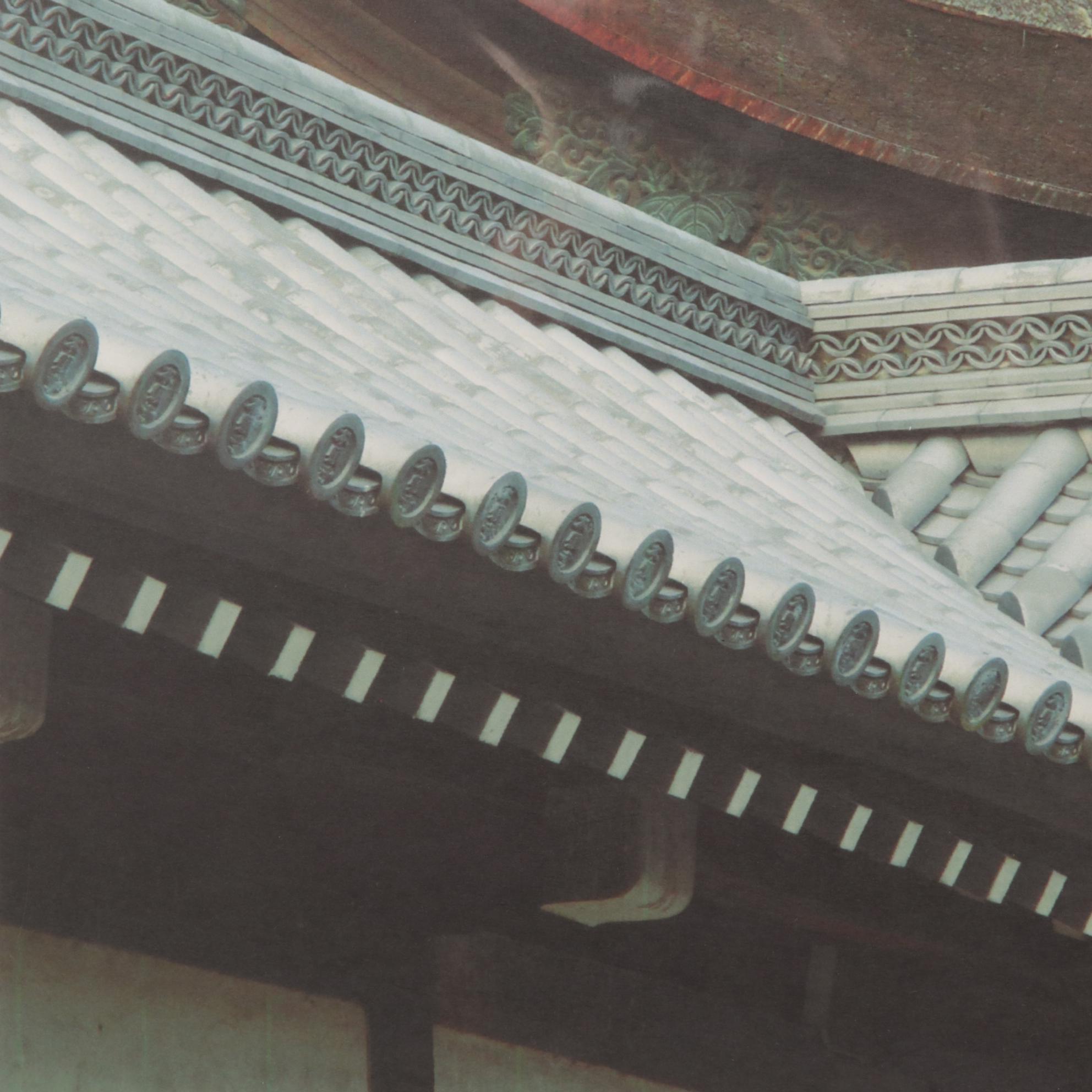 Charles Battaglini Digital Prints of Chinese Architectural Details, 21st Century