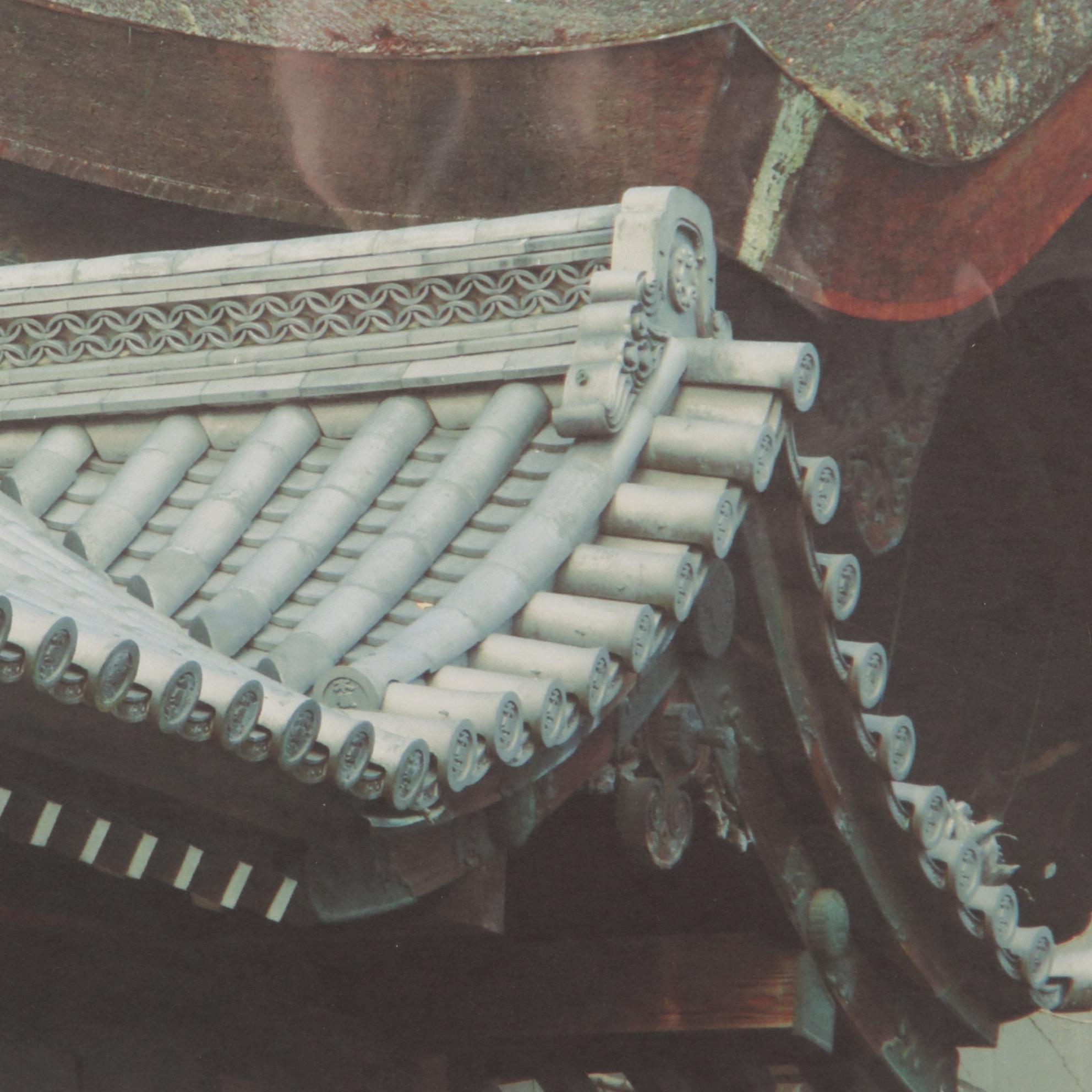 Charles Battaglini Digital Prints of Chinese Architectural Details, 21st Century