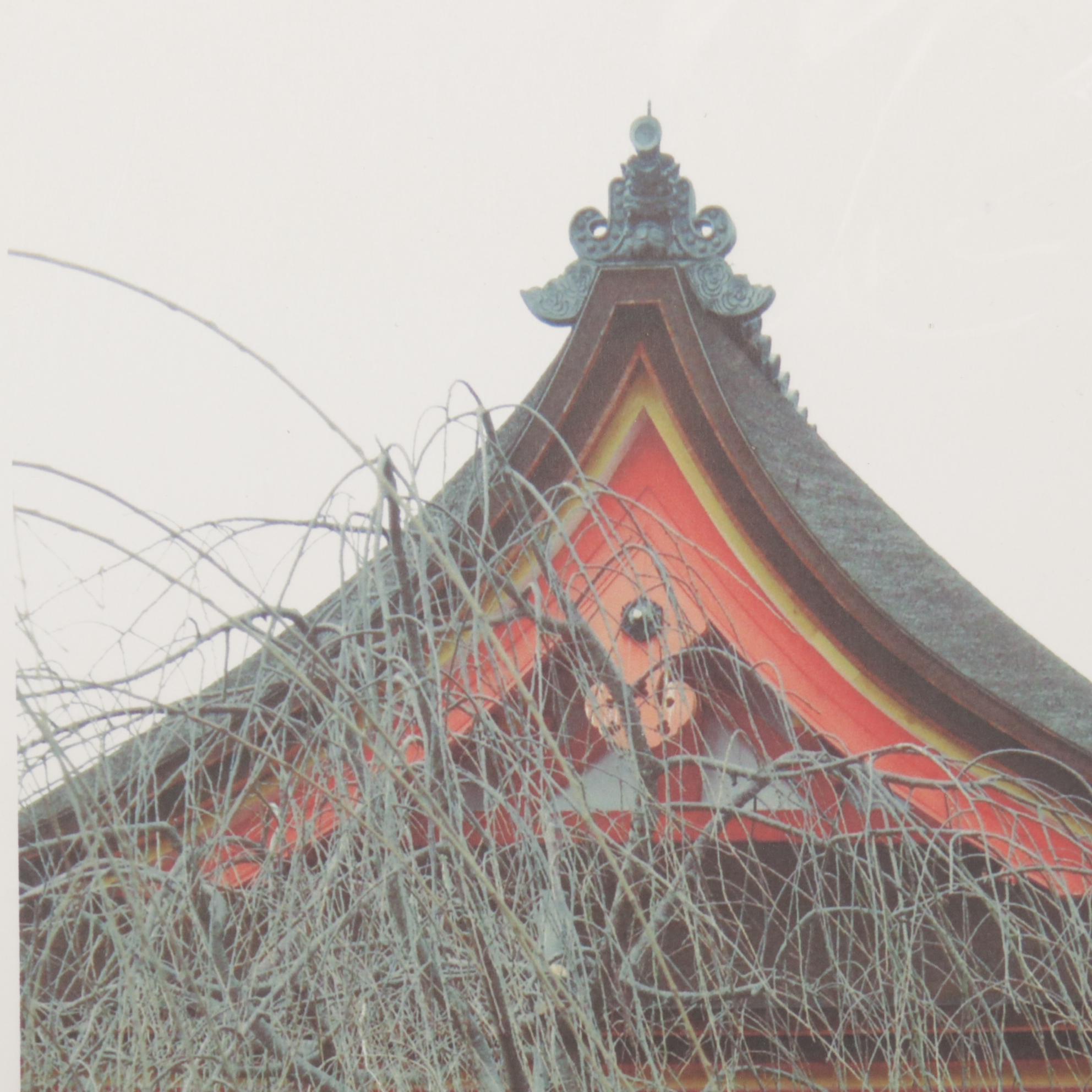 Charles Battaglini Digital Prints of Chinese Architectural Details, 21st Century