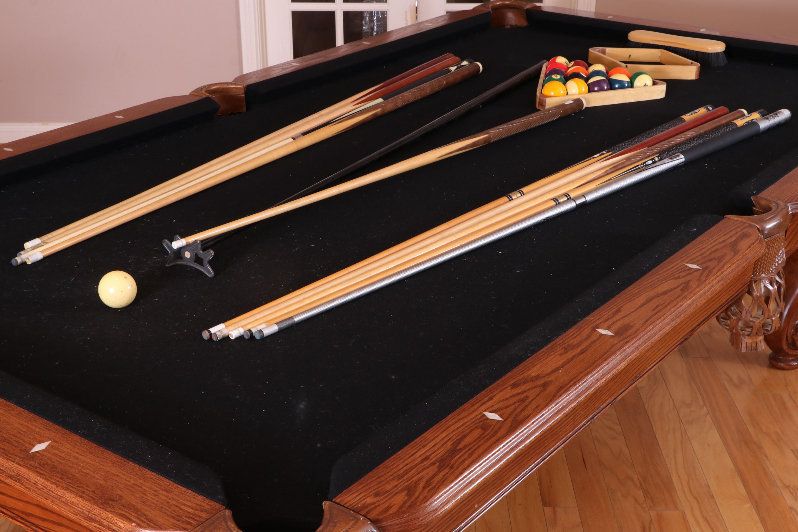 ProLine Billiard Table with Cover and Accessories