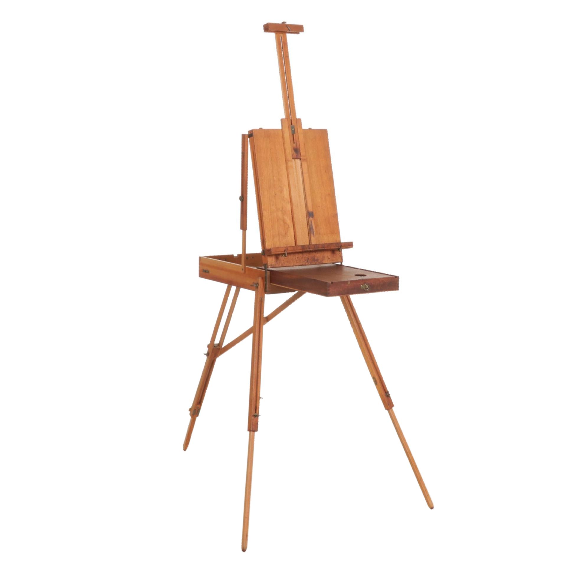 Grumbacher French Portable Plein Air Artist Easel, 1960s