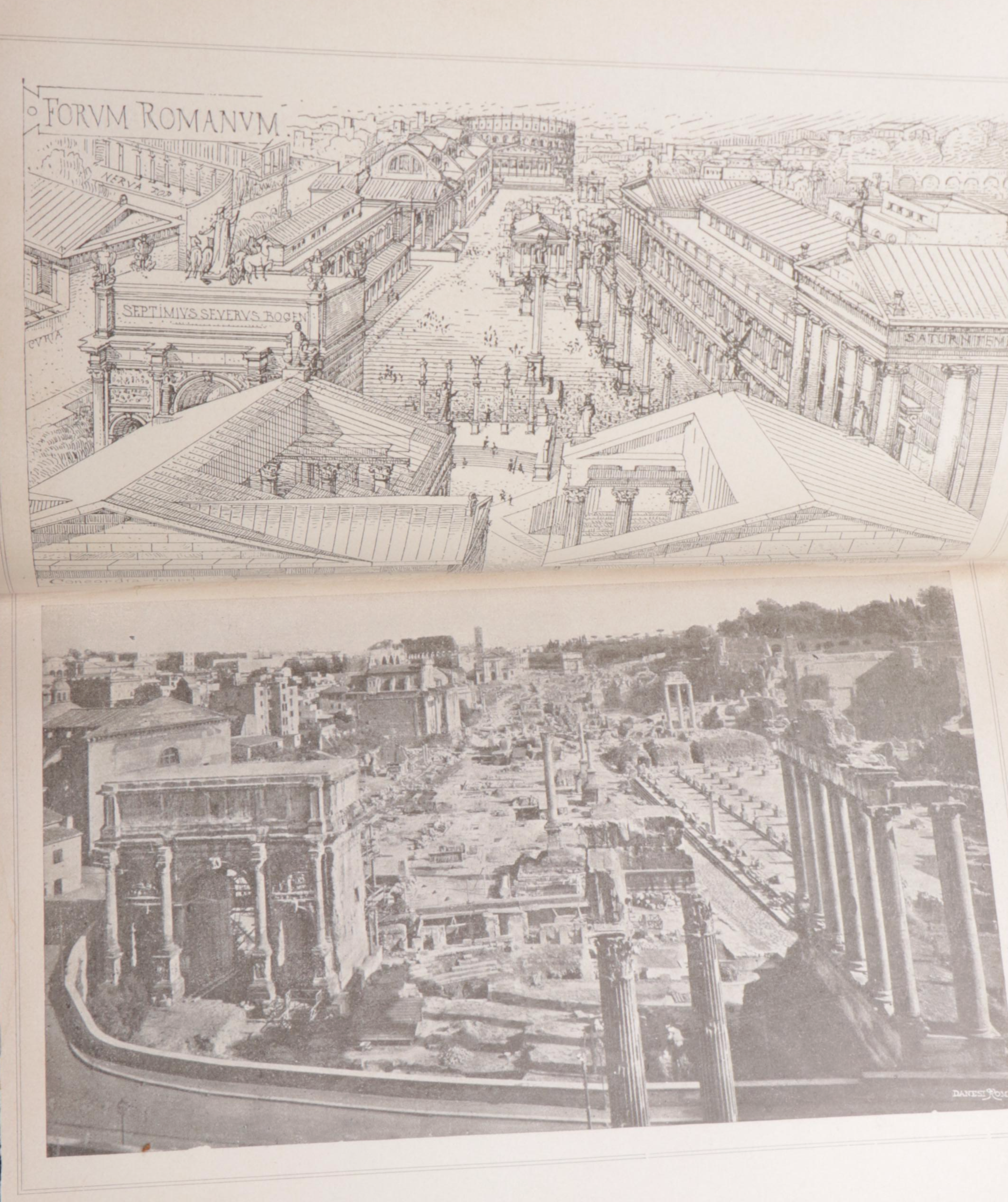 French Translation "Forum Romain" by Christian Hüelsen with French Plays