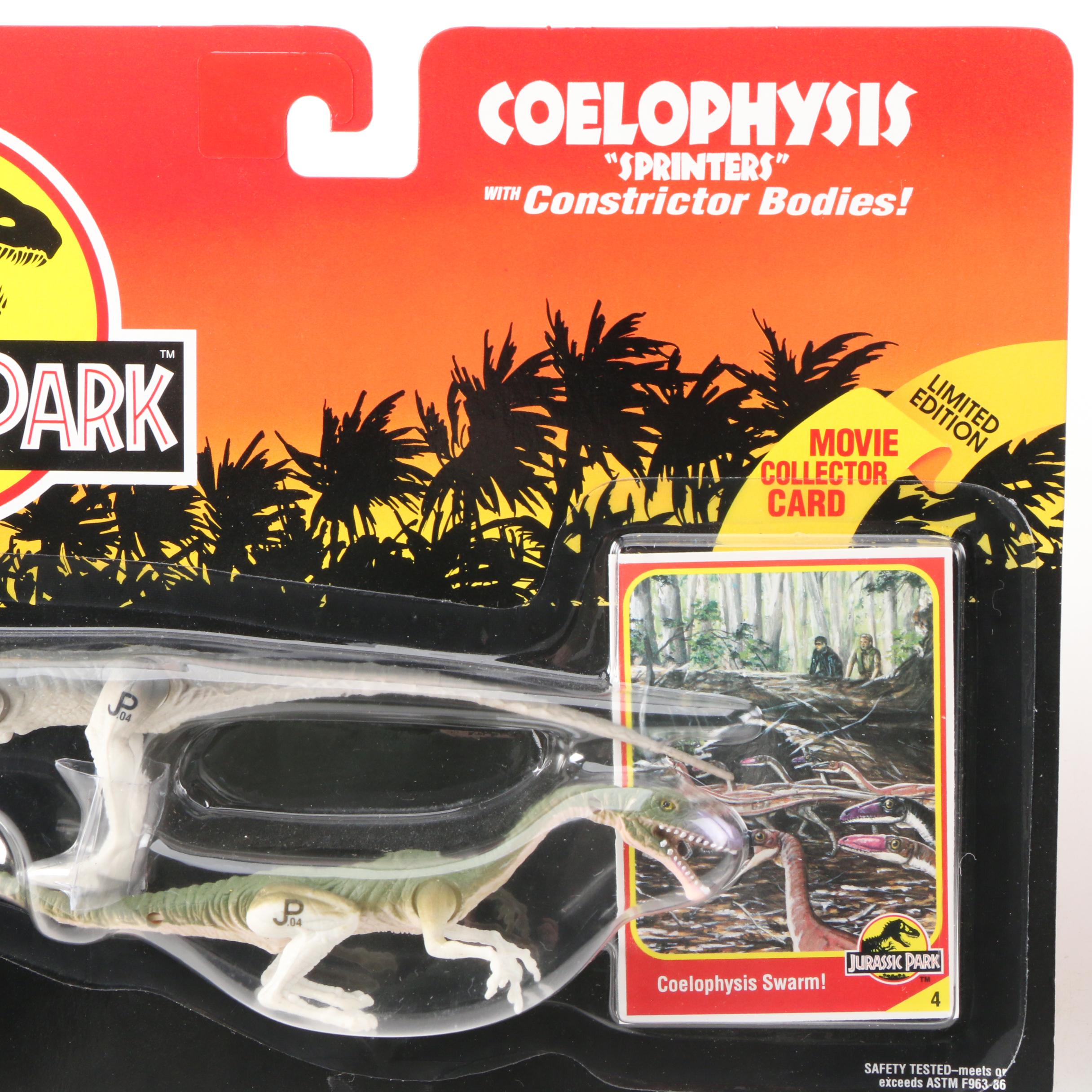 Kenner Jurassic Park Coelophysis and Tanystropheus Dinosaur Action Figures