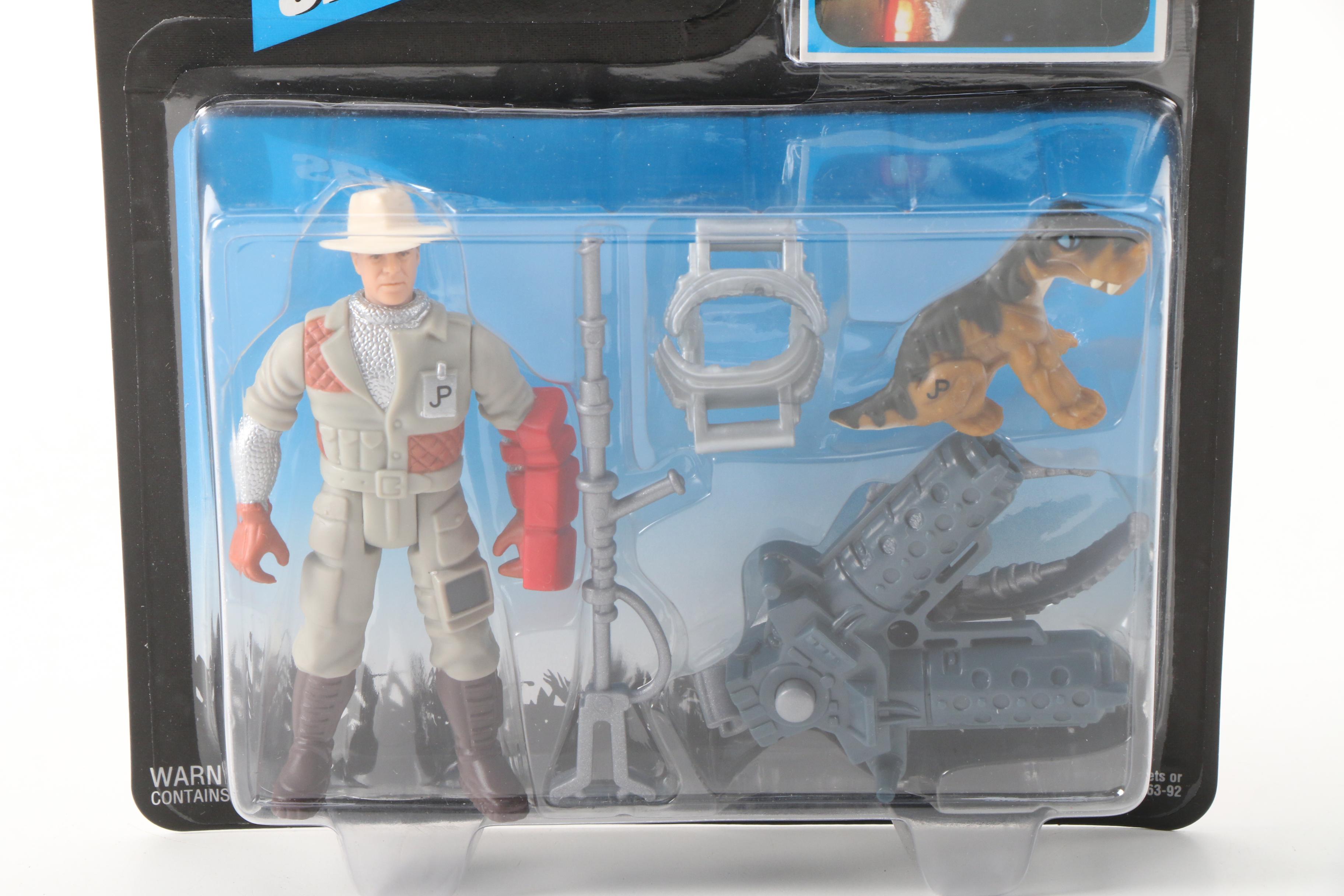 Kenner Jurassic Park Robert Muldoon and Dr. Grant Action Figures
