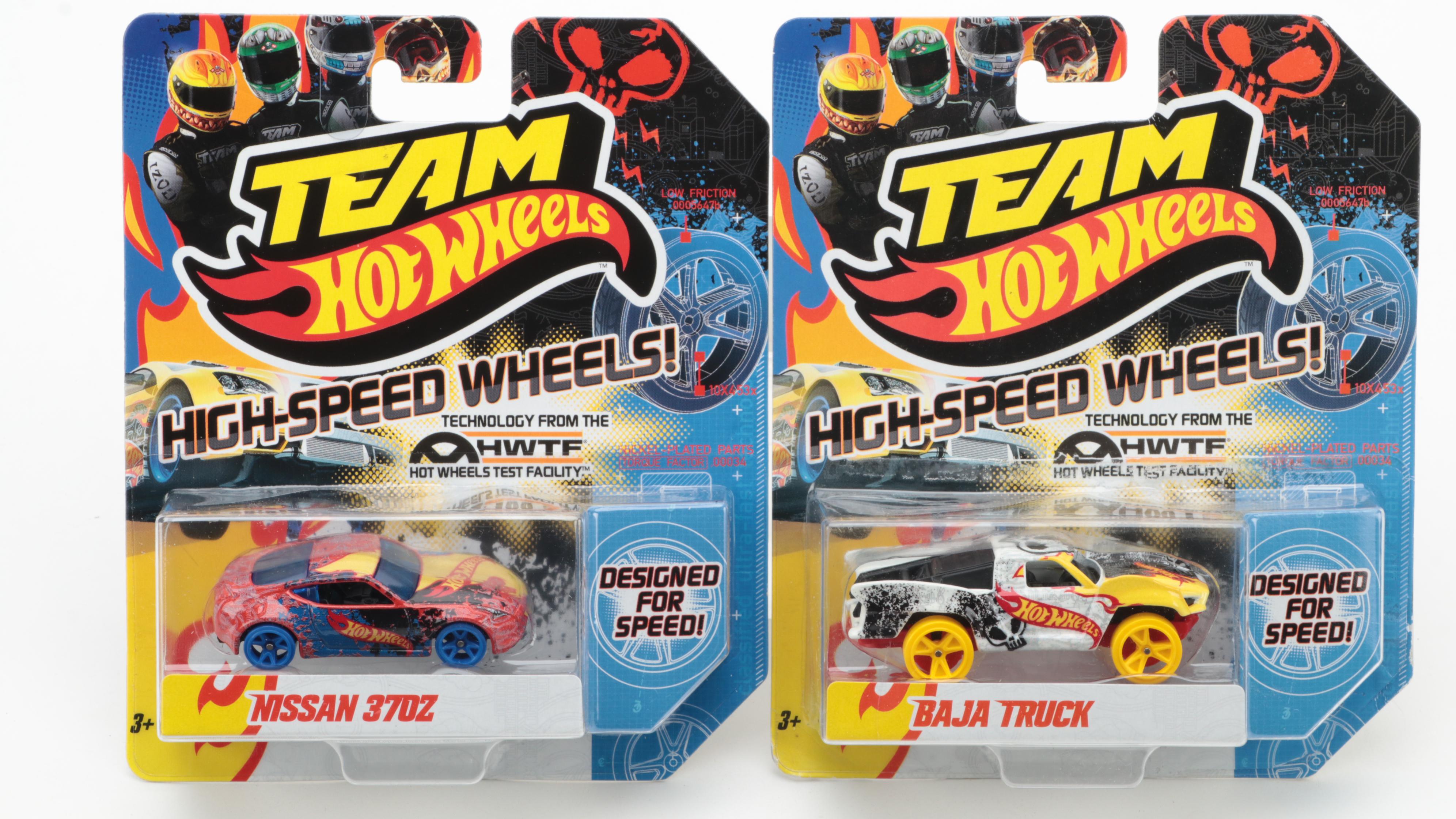Team Hot Wheels Cars Including Moto Blade and More