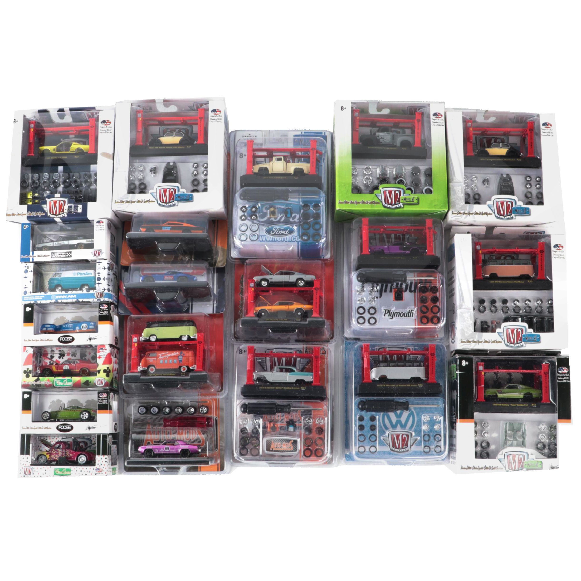 M2 Machines Model Kits and Diecast Model Cars
