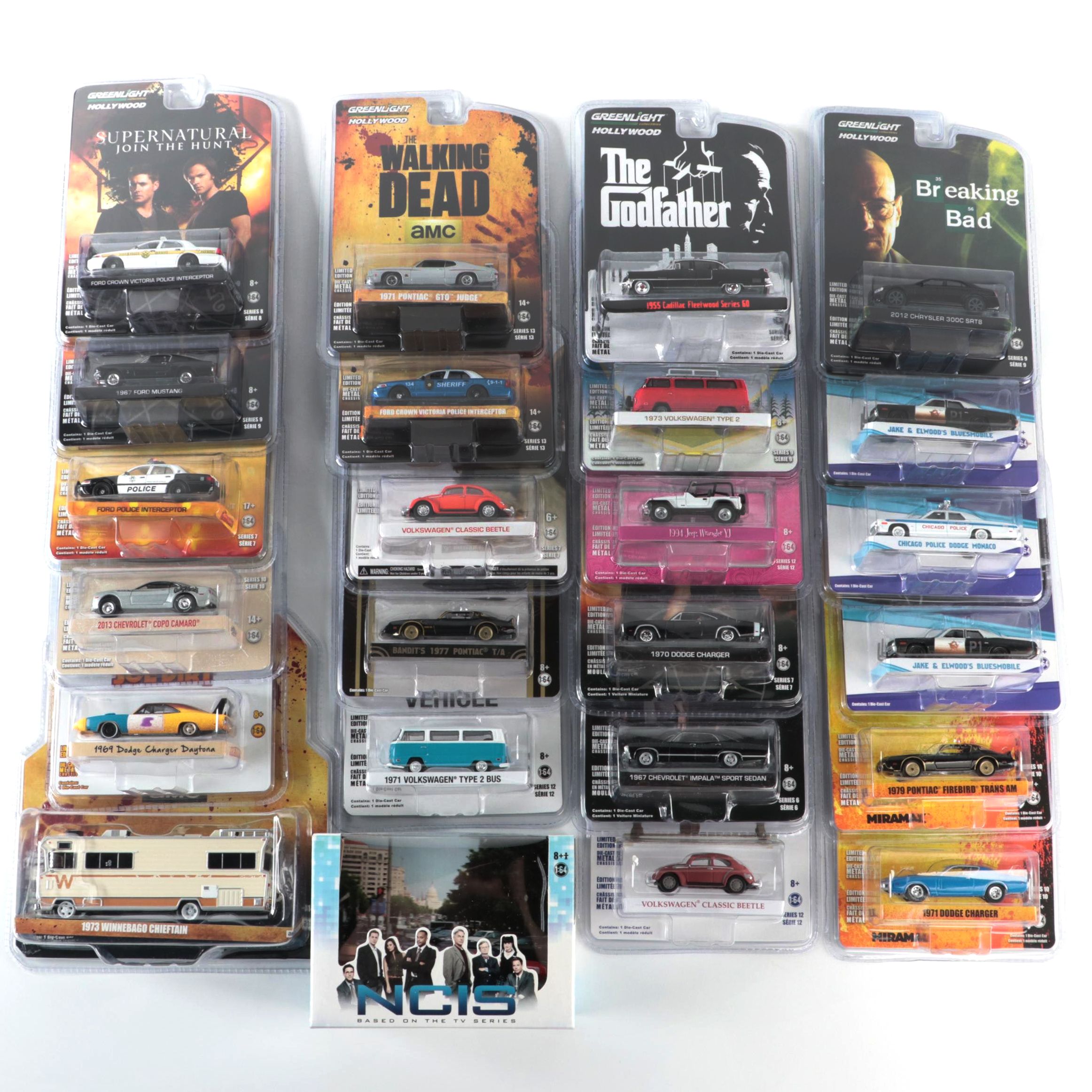 Greenlight Collectibles Hollywood Diecast Cars Including Clueless, NCIS and More