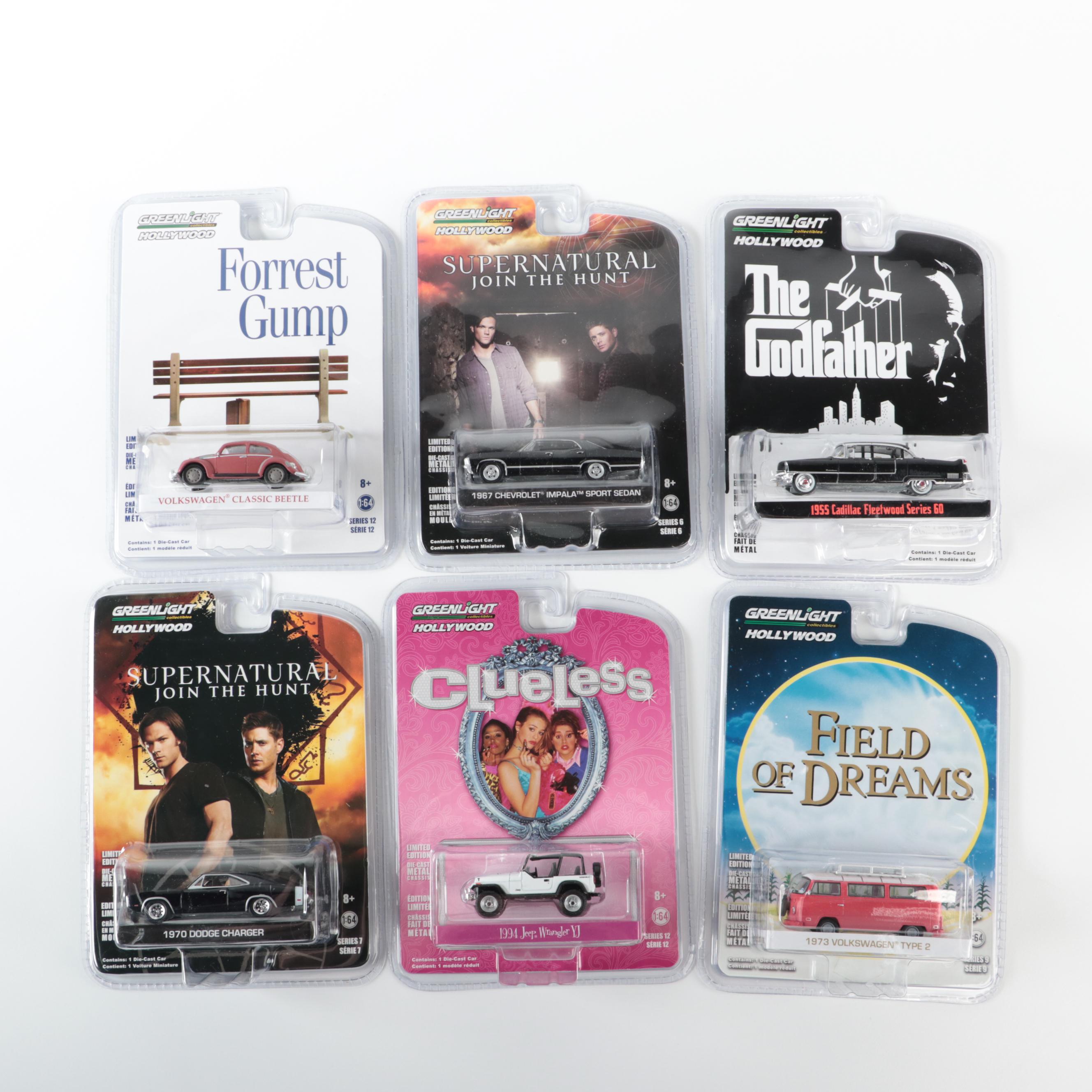 Greenlight Collectibles Hollywood Diecast Cars Including Clueless, NCIS and More