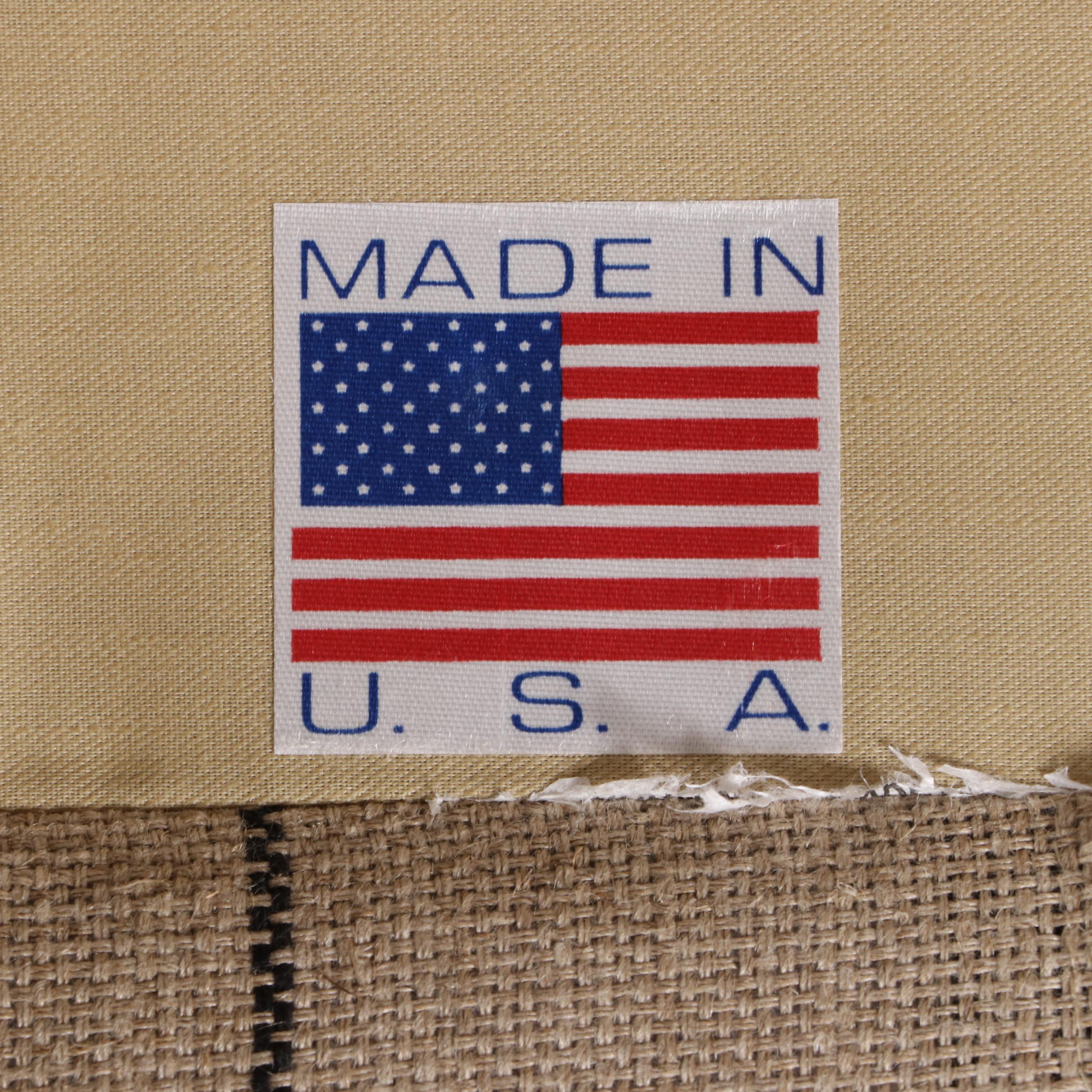 West Elm "Everett" Modernist Style Patchwork Lounge Chair