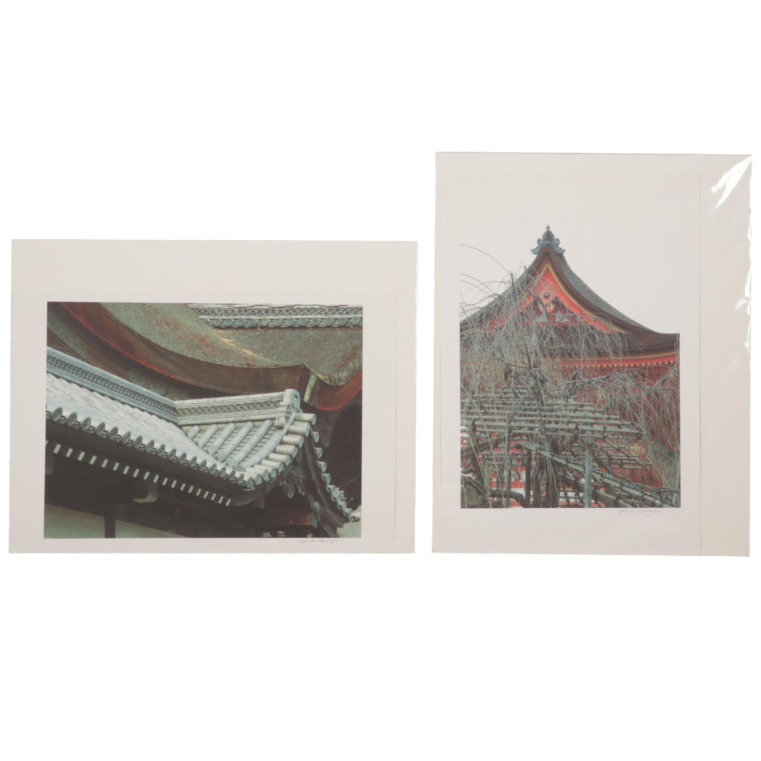 Charles Battaglini Digital Prints of Chinese Architectural Details, 21st Century