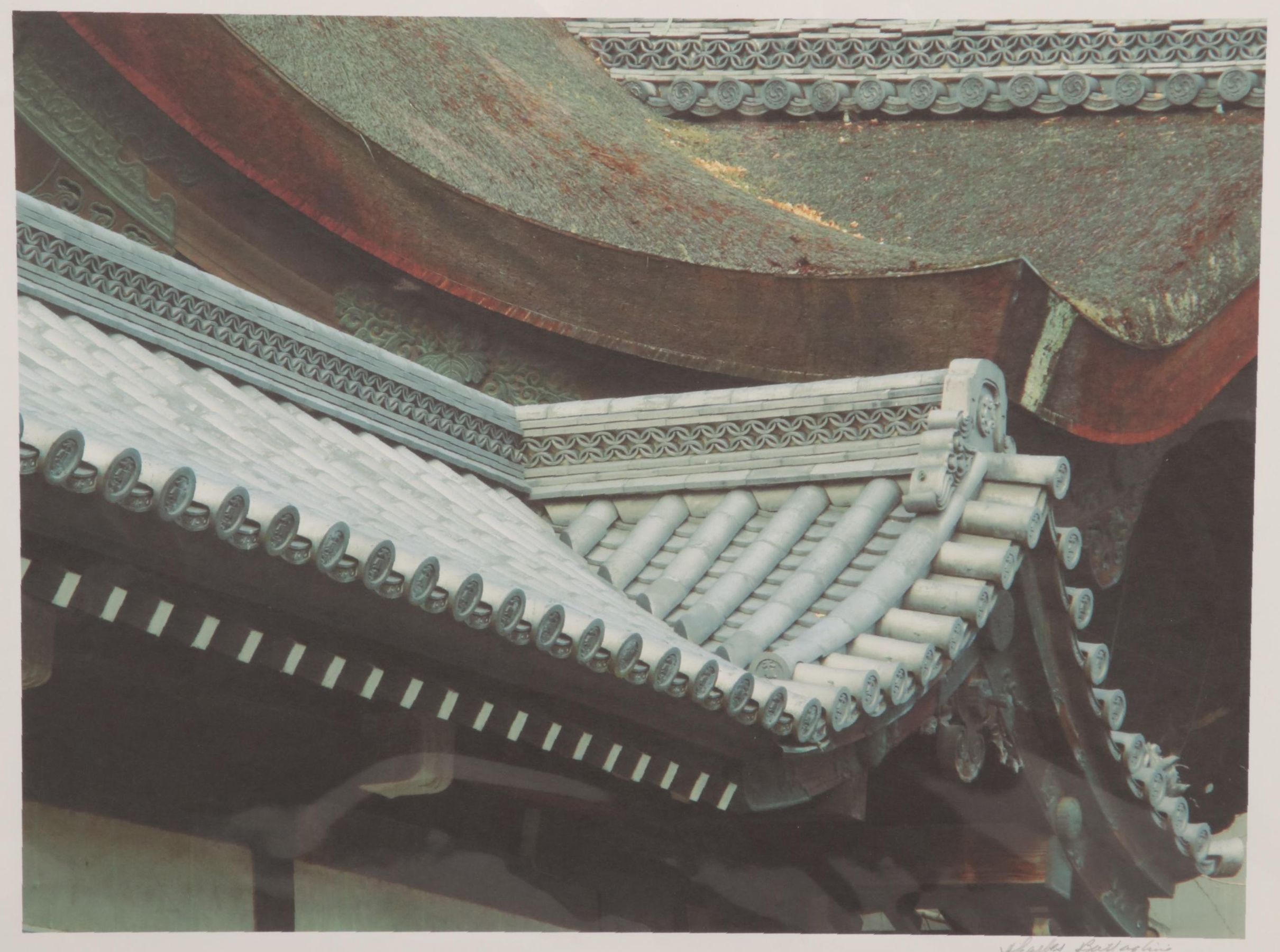 Charles Battaglini Digital Prints of Chinese Architectural Details, 21st Century