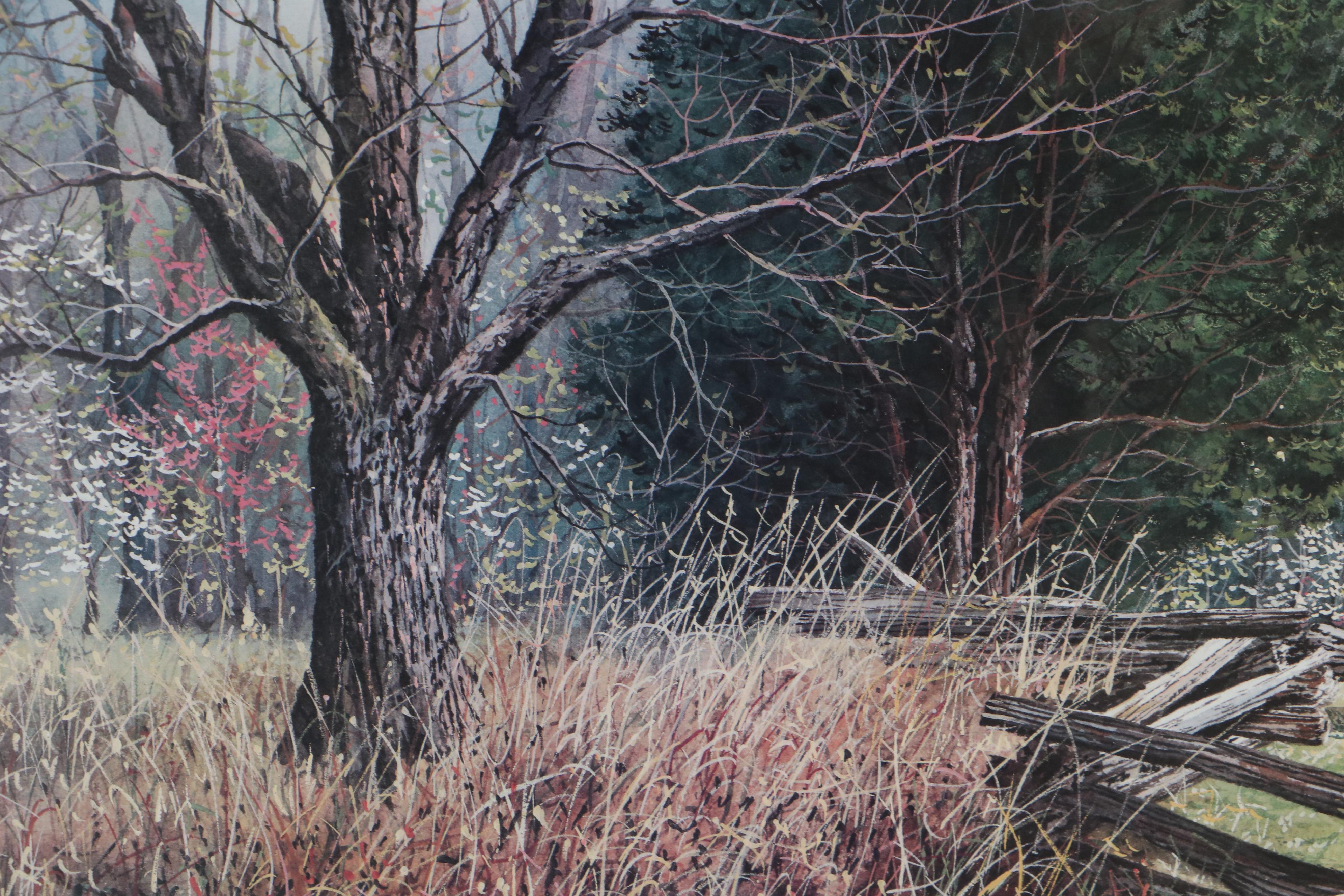 Robert Tino Landscape Offset Lithographs