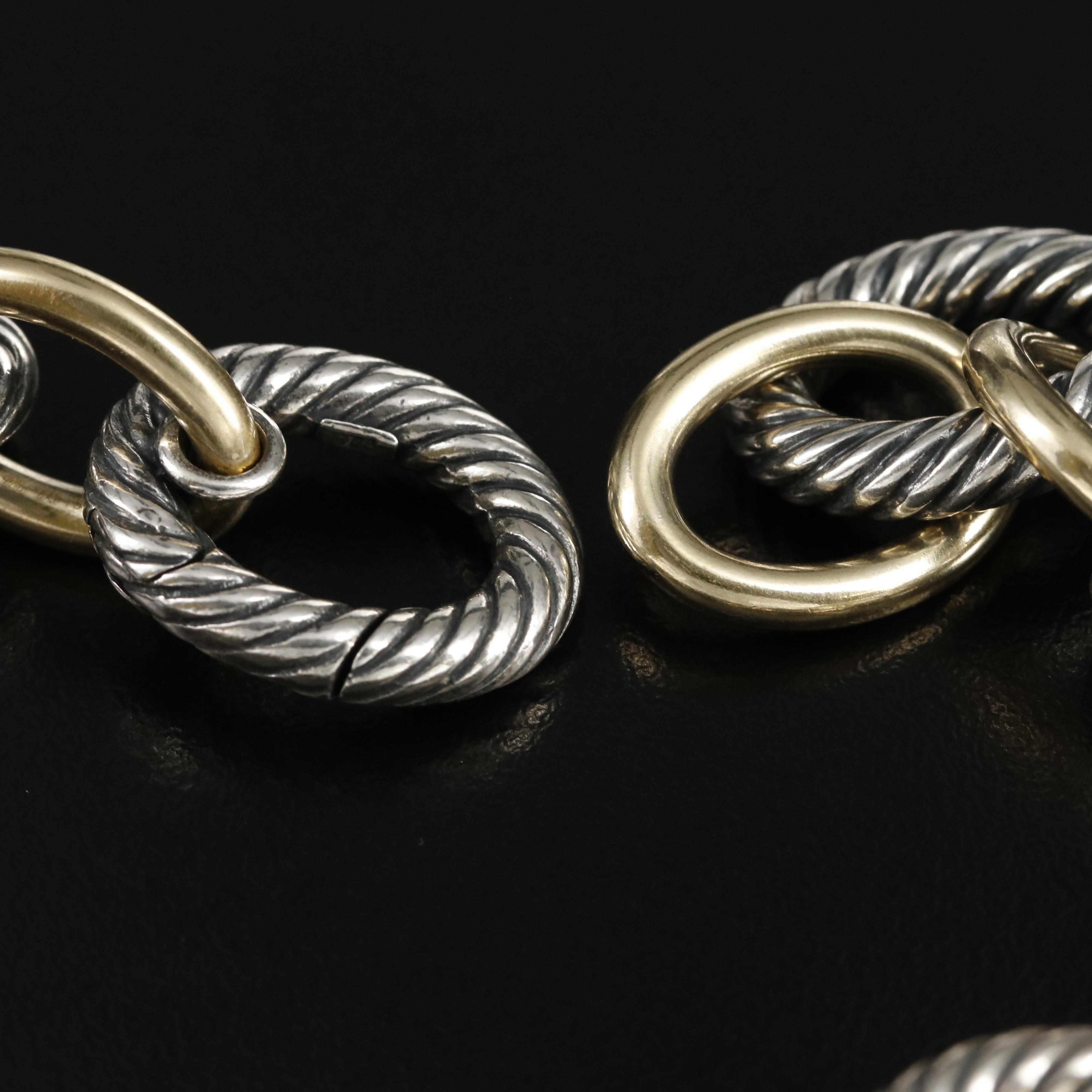 David Yurman Sterling Extra-Large Oval Link Cable Chain