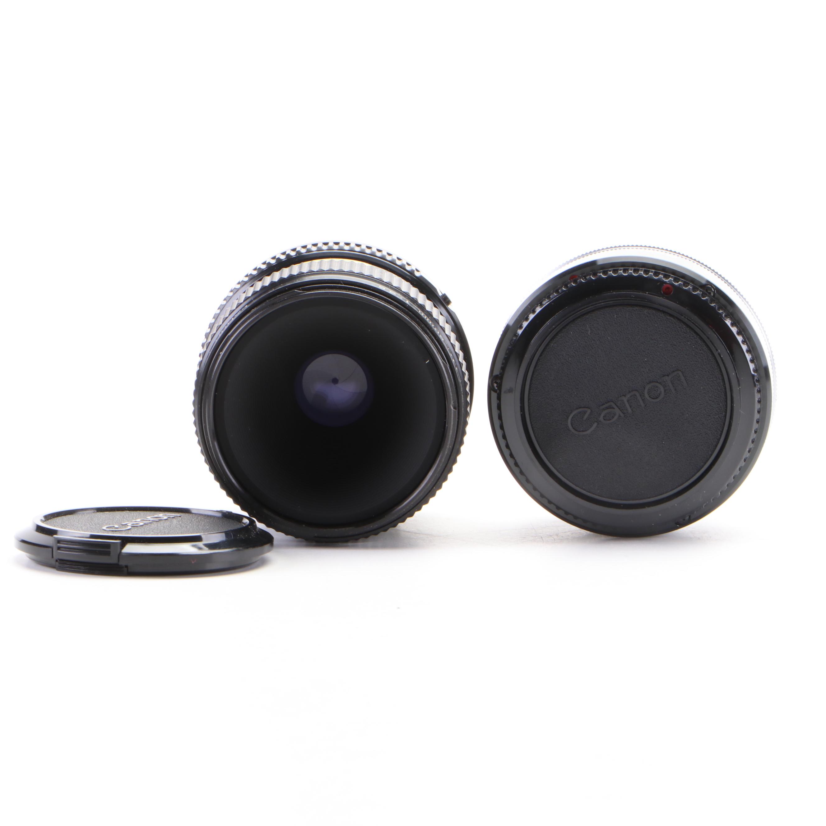 Canon AE-1, Macrolite ML-1 Light, FD 50mm Macro Lens and Other Accessories