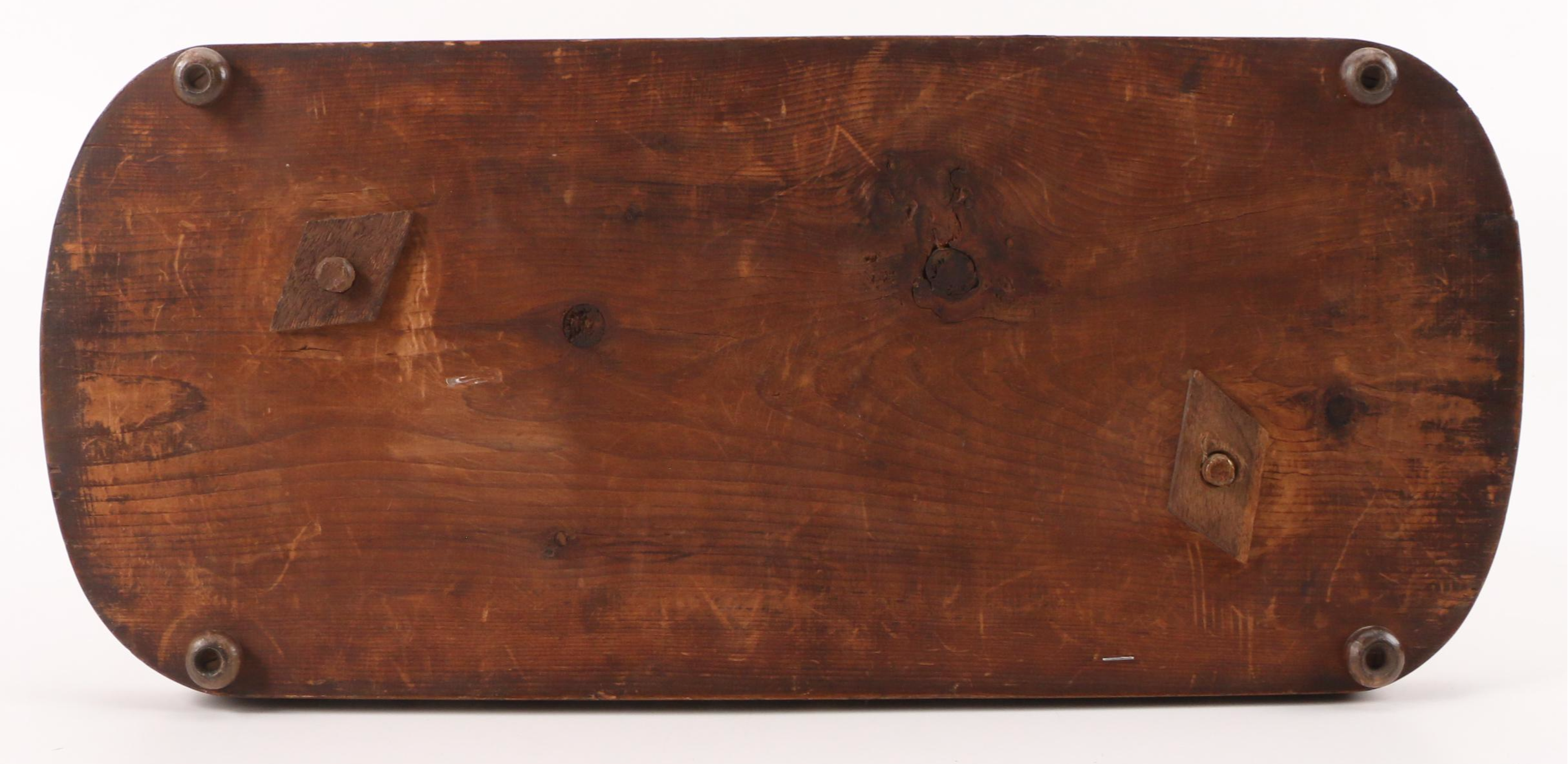 Victorian English Beadwork Wood Tea Tray, Mid to Late 19th Century