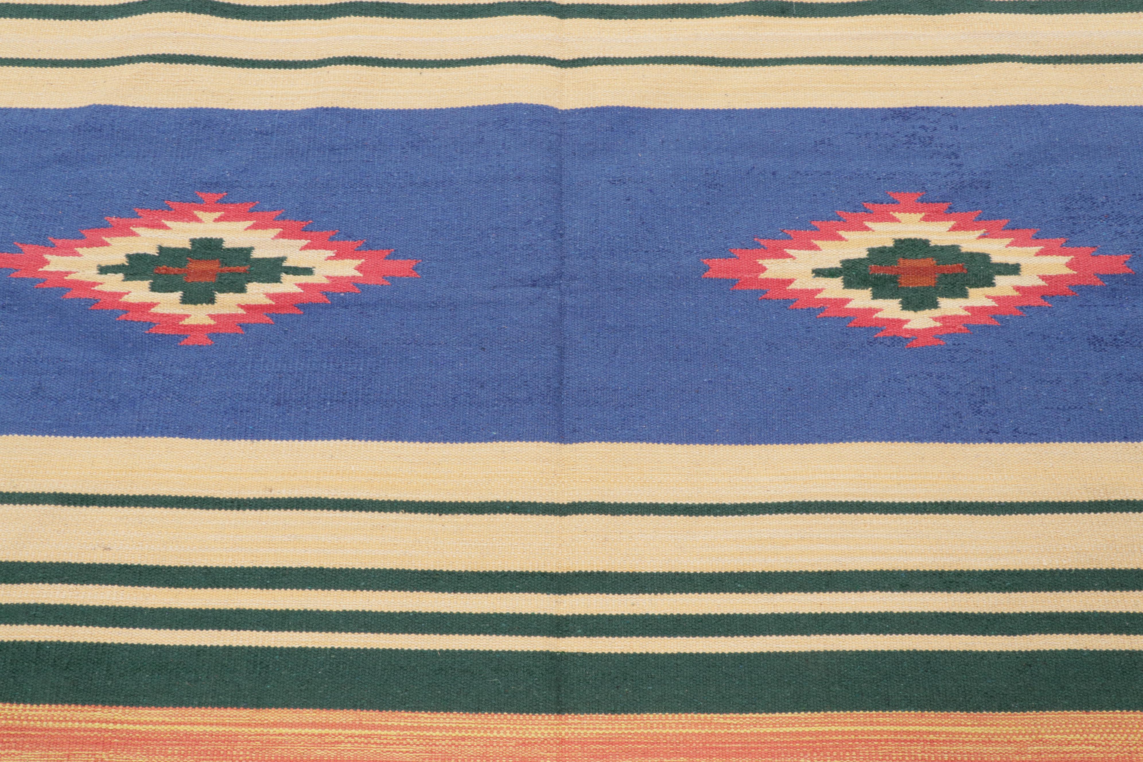 5'1 x 7'6 Handwoven Southwestern Style Kilim Area Rug