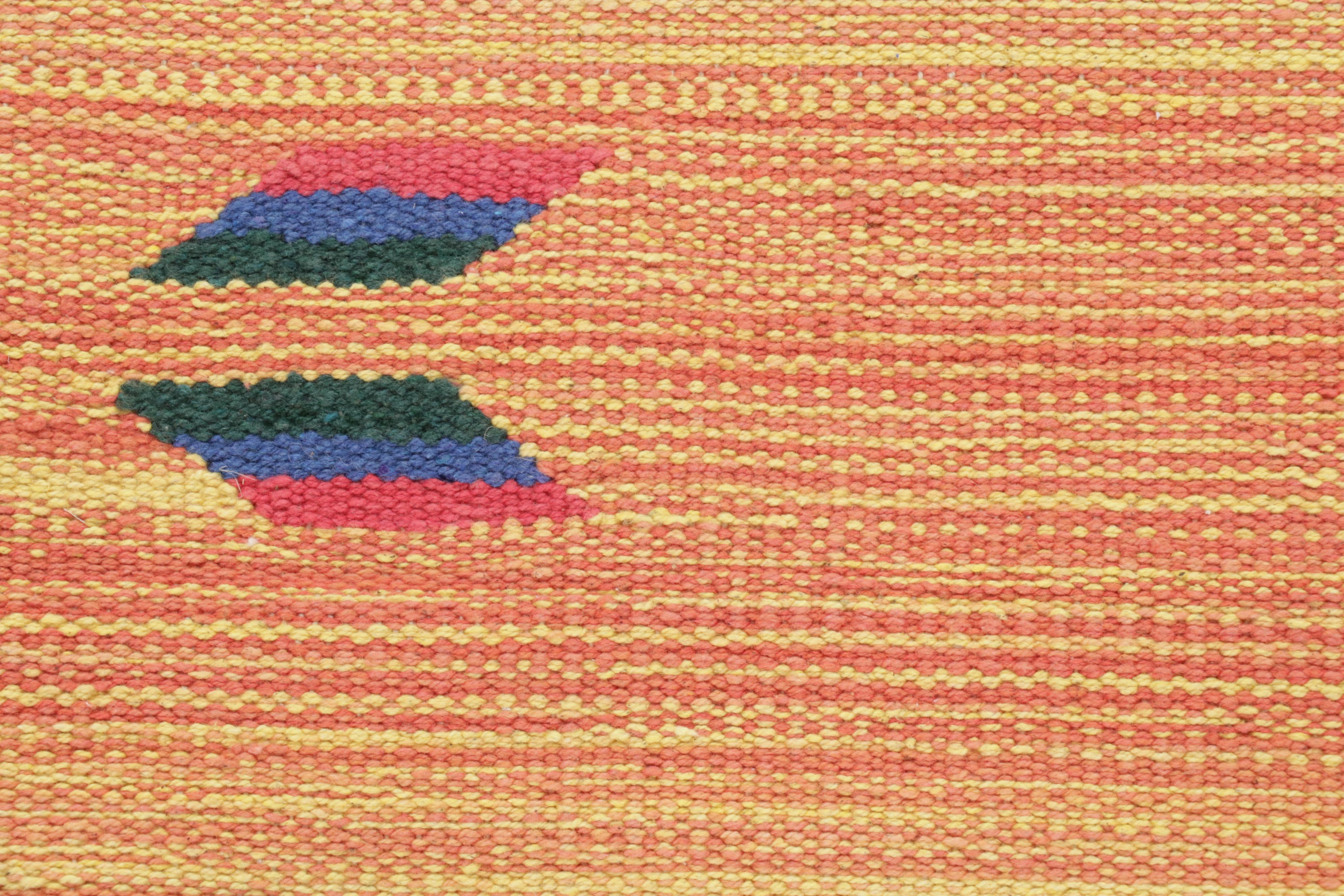 5'1 x 7'6 Handwoven Southwestern Style Kilim Area Rug