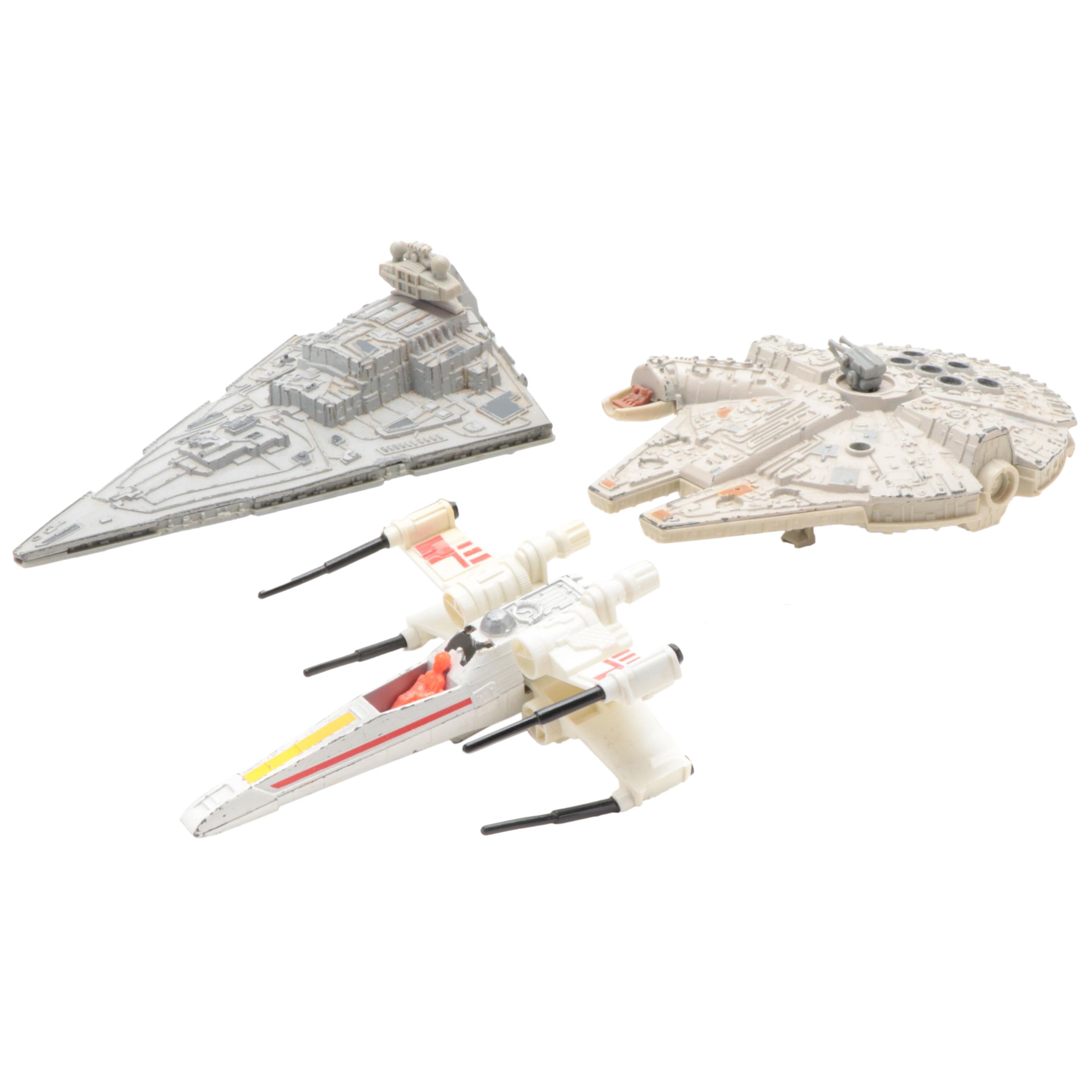 Kenner Millennium Falcon, Star Destroyer and X-Wing Toys
