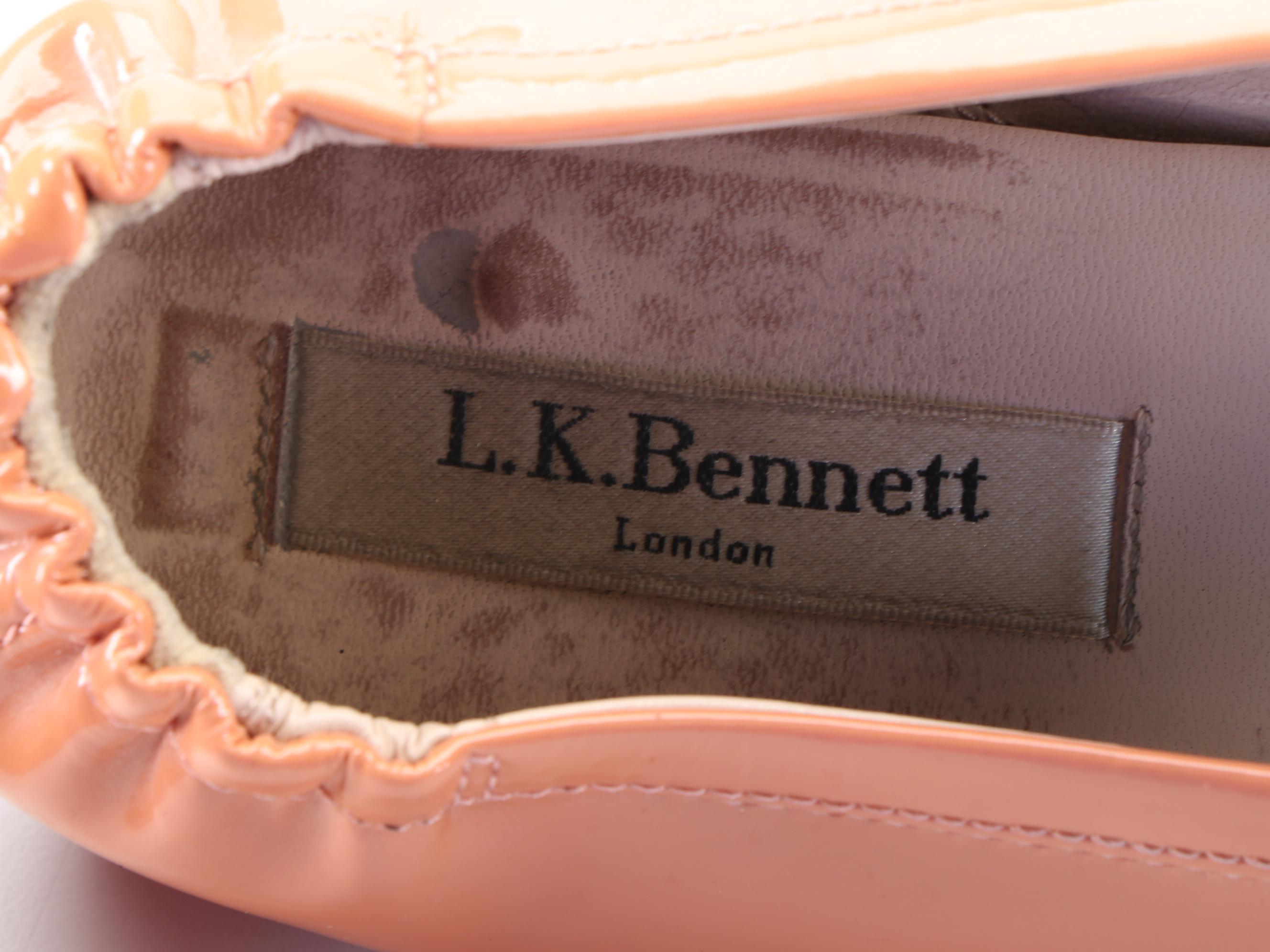 Prada Sport Skimmer Shoes with L.K. Bennett Poppy Bow Flats