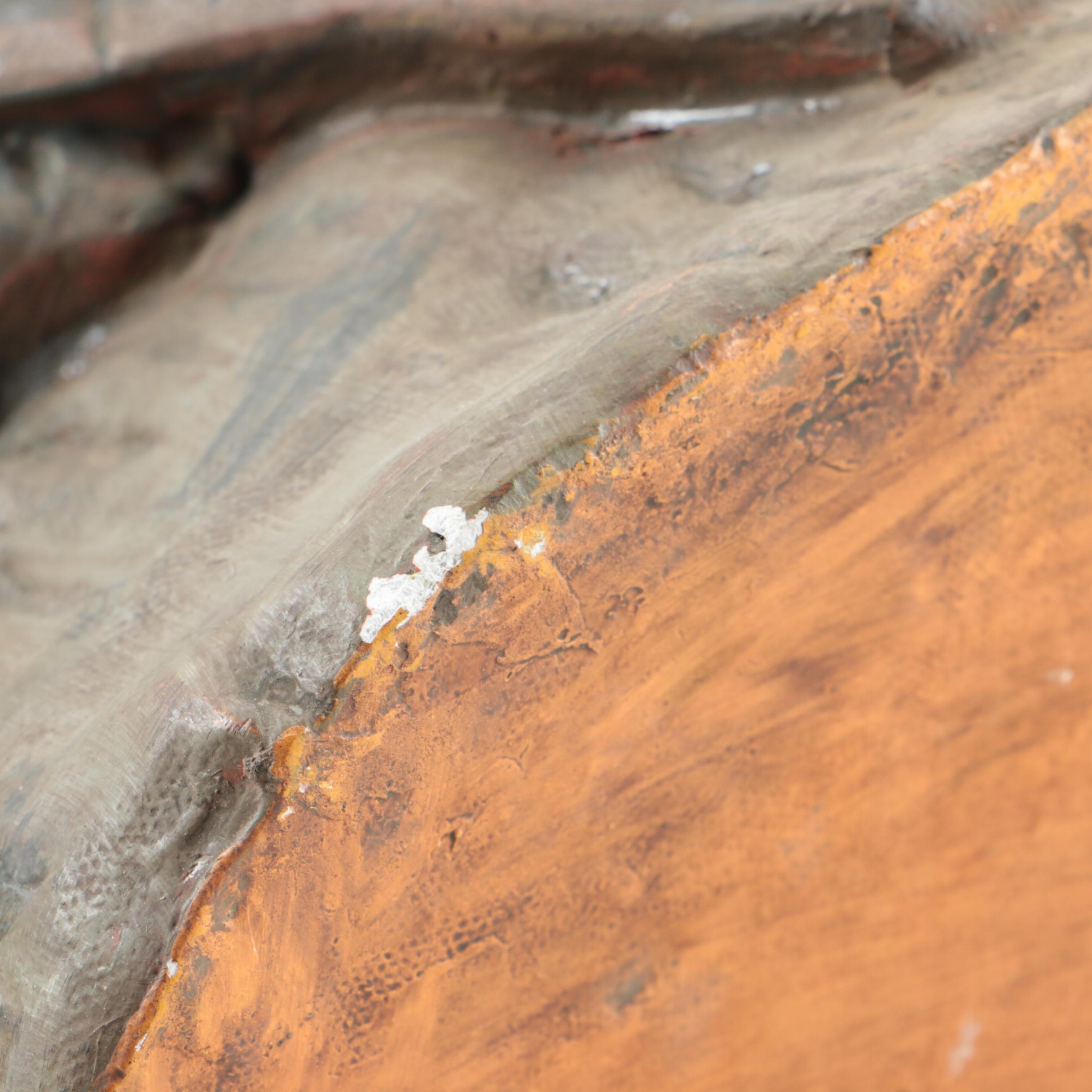 Ragon House Turkey with Concrete Pumpkins and Other Fall Décor