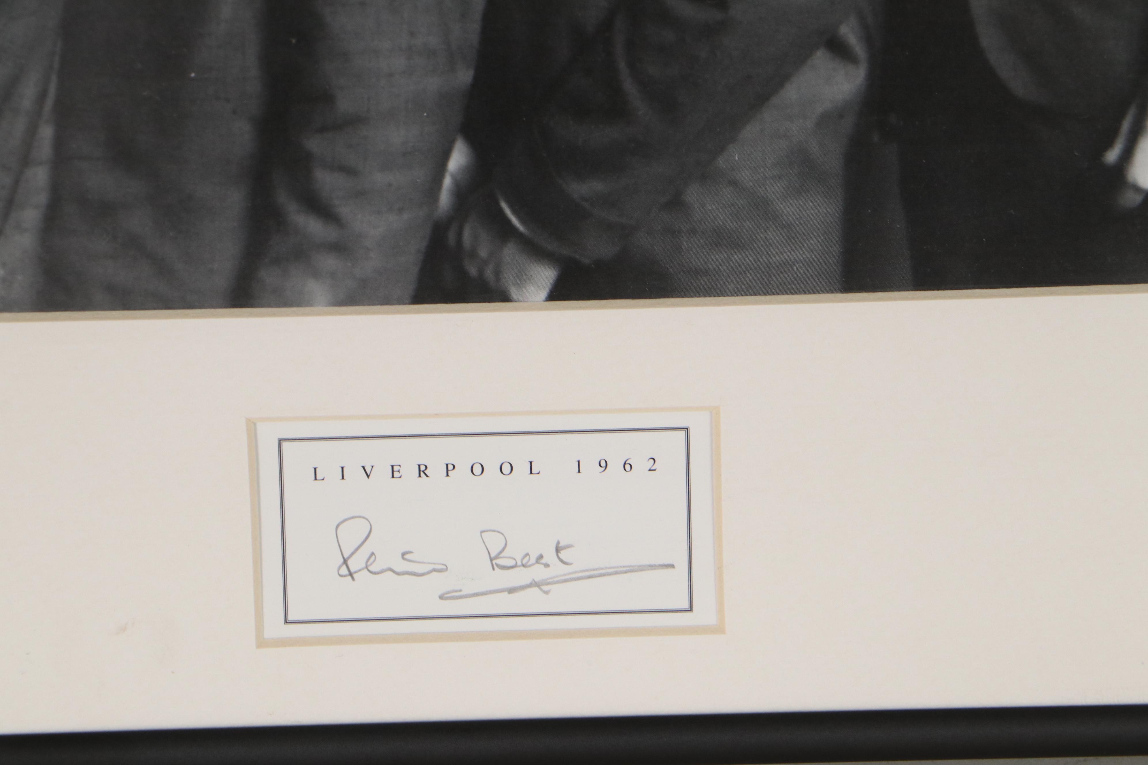 Offset Lithograph After Troy Alders "Liverpool 1962" of The Beatles