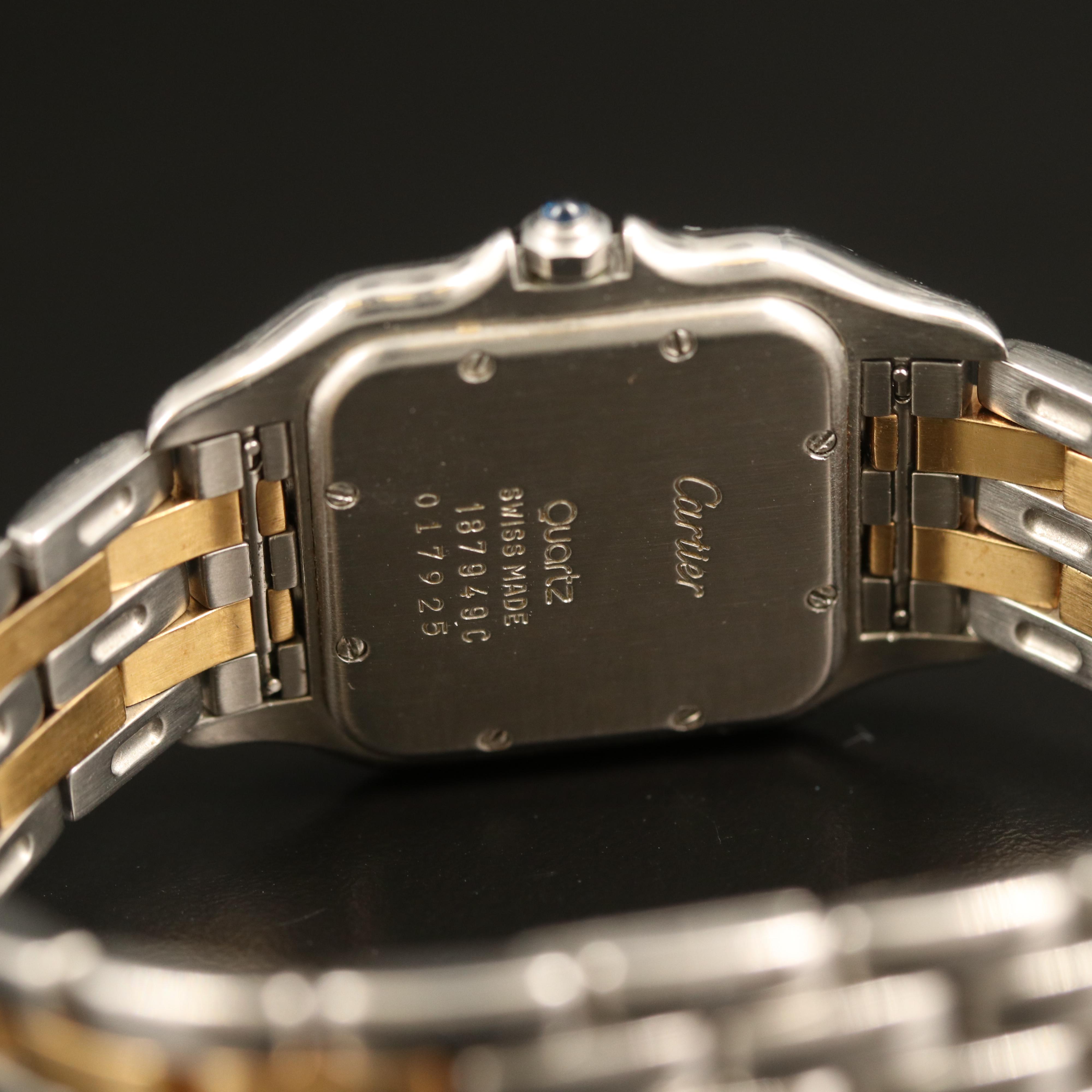 Cartier Panthère 18K and Stainless Steel Mid-Size with Date Watch