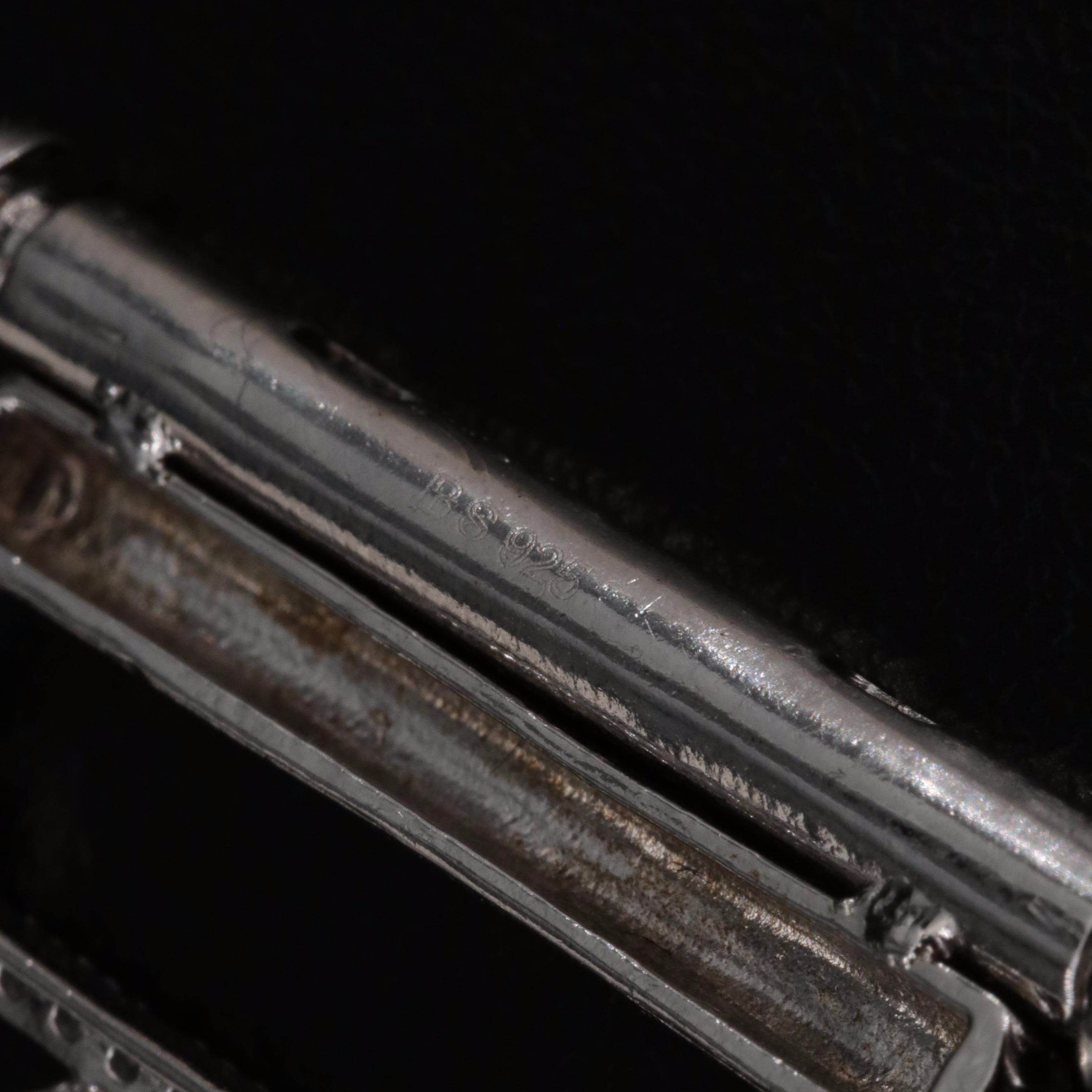 Sterling Cubic Zirconia Openwork Bracelet