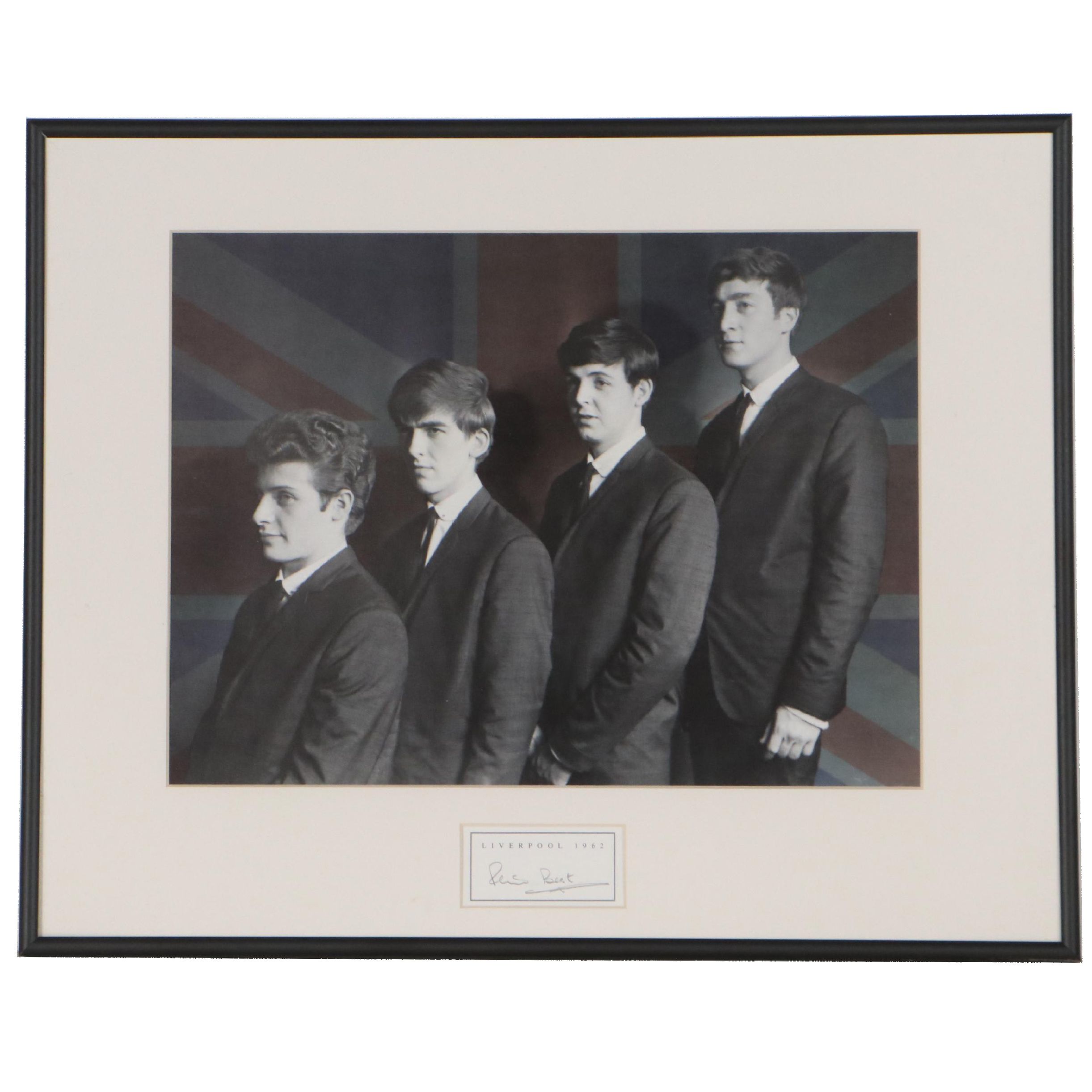 Offset Lithograph After Troy Alders "Liverpool 1962" of The Beatles