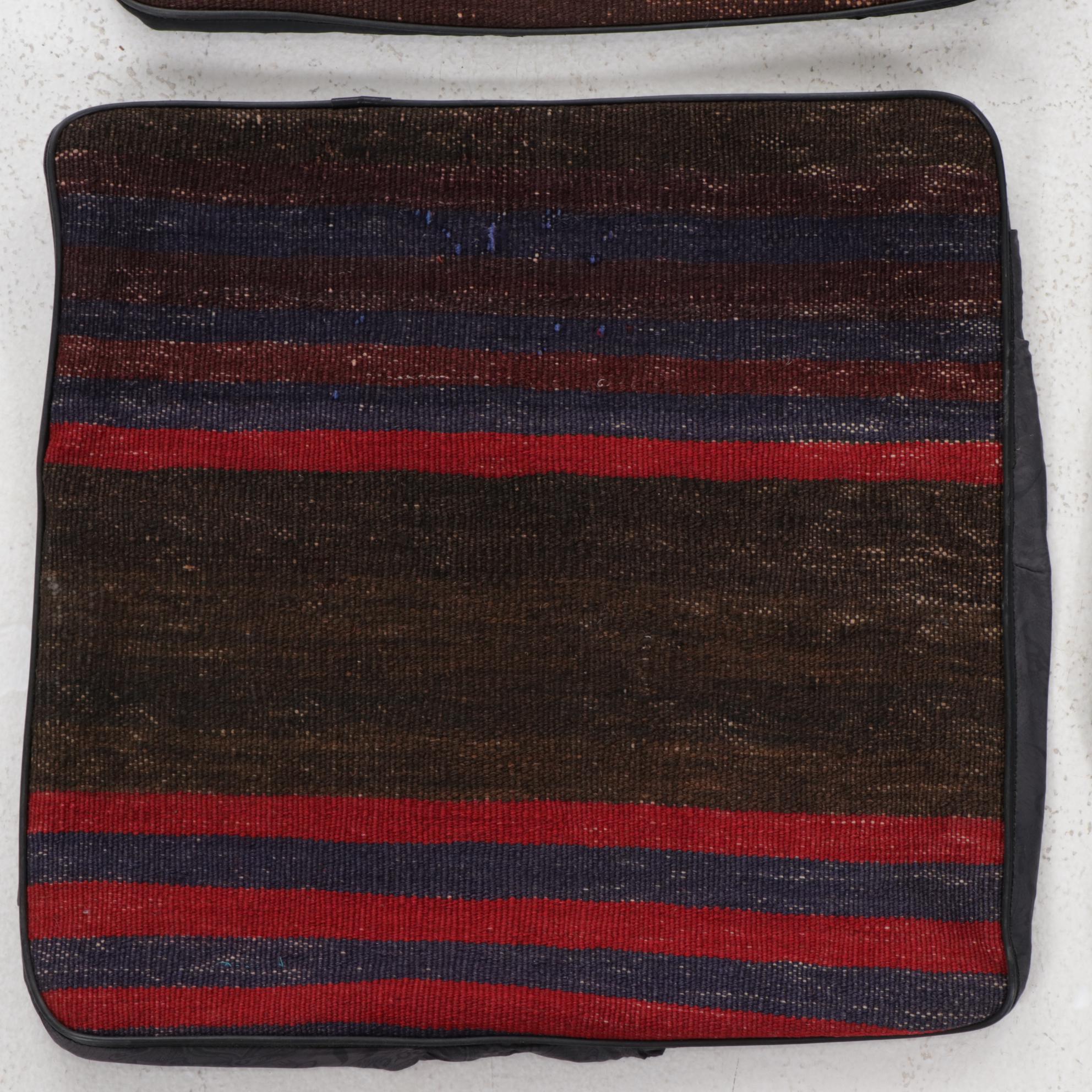 Handwoven Kilim Face Throw Pillow Covers