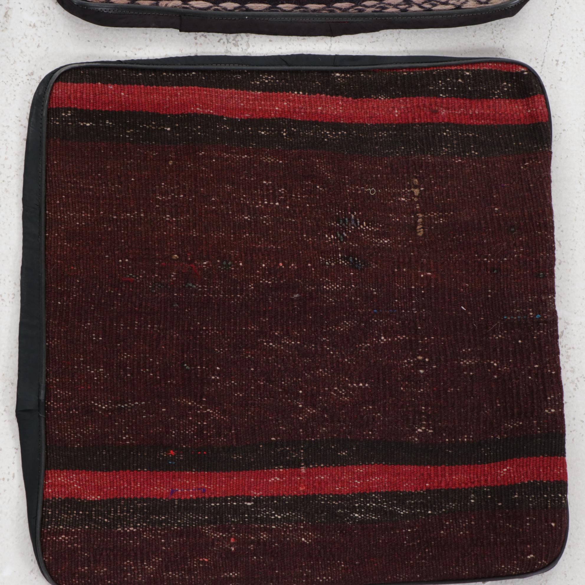 Handwoven Kilim Face Throw Pillow Covers