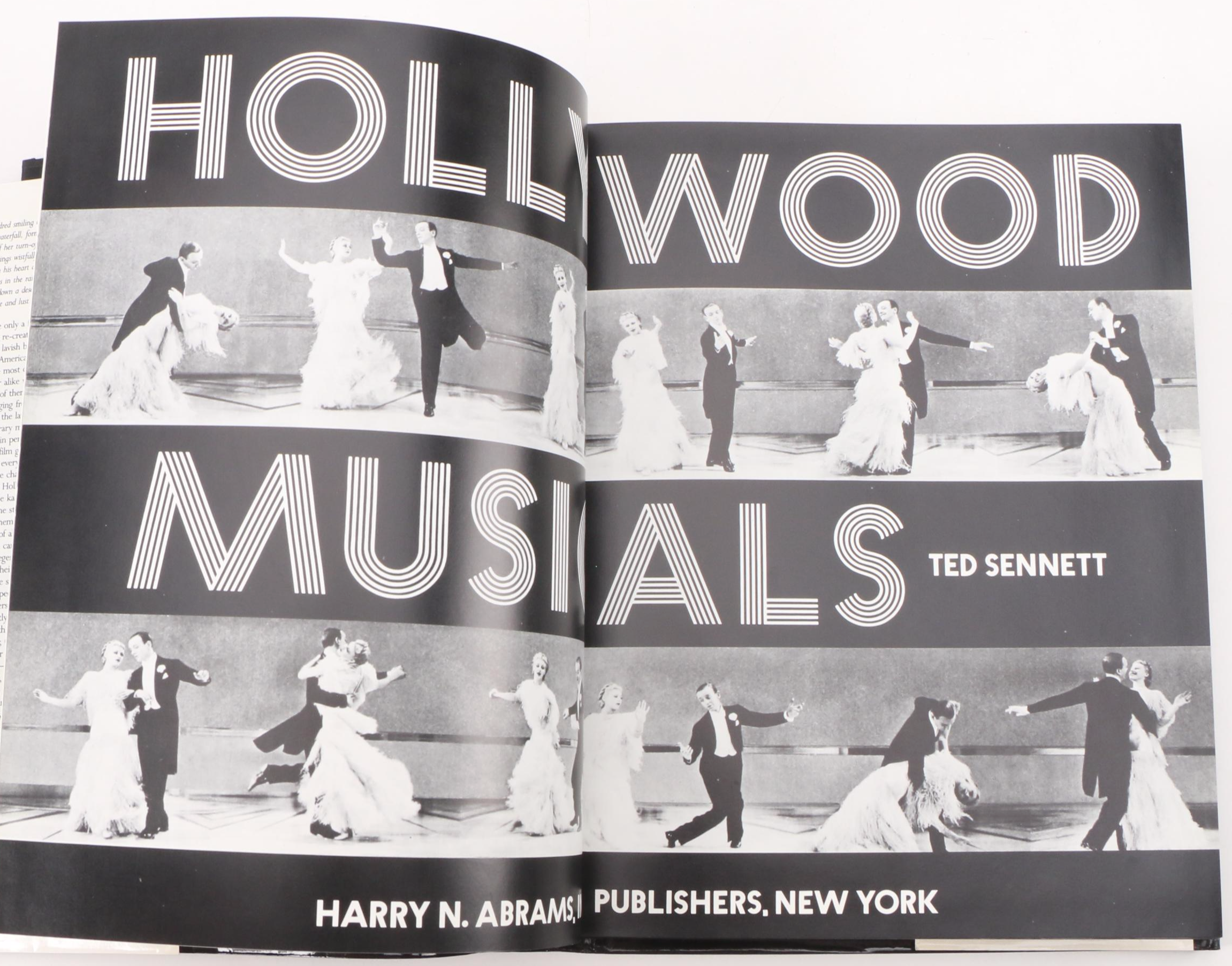 "Hollywood Musicals" by Ted Sennett with "The Lerner & Loewe Song Book"