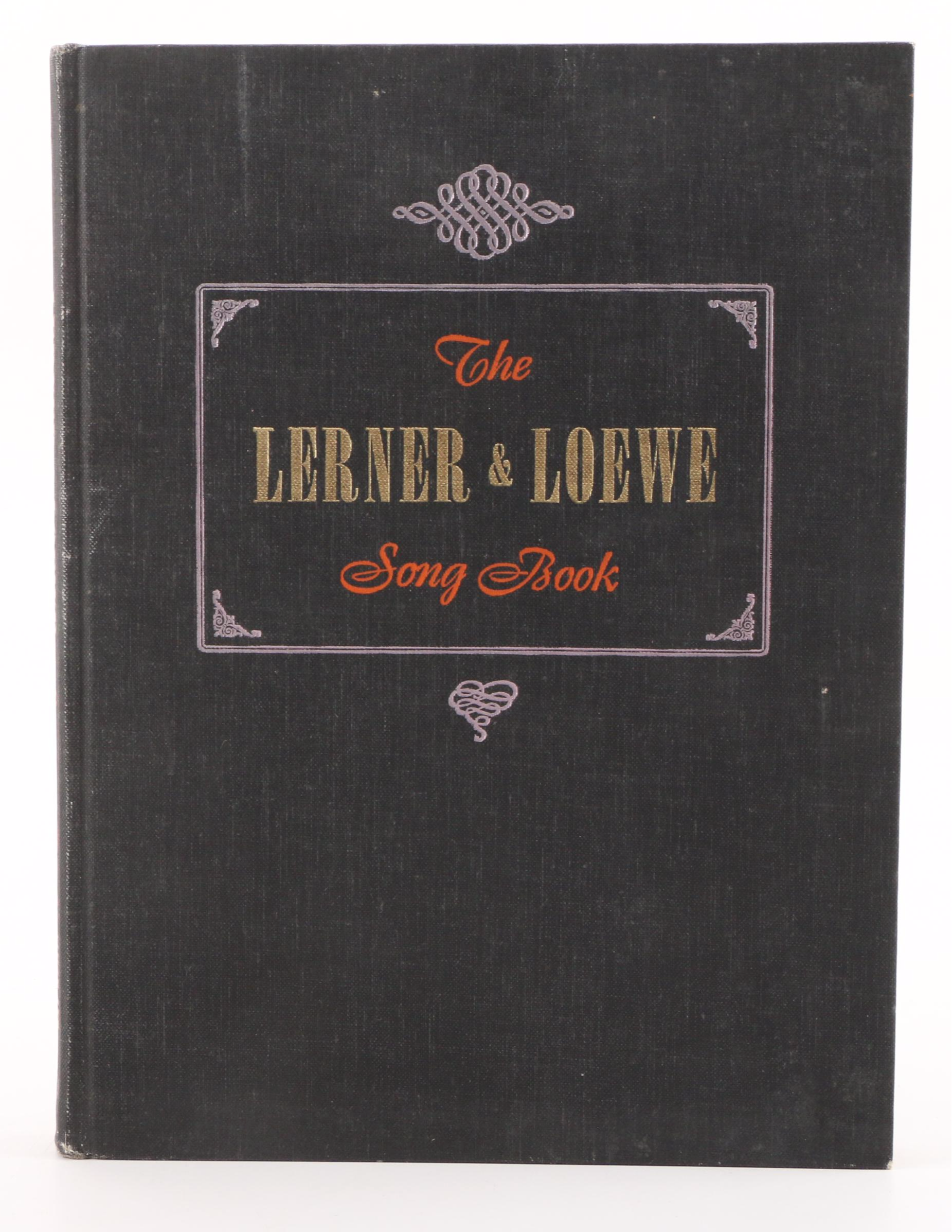 "Hollywood Musicals" by Ted Sennett with "The Lerner & Loewe Song Book"